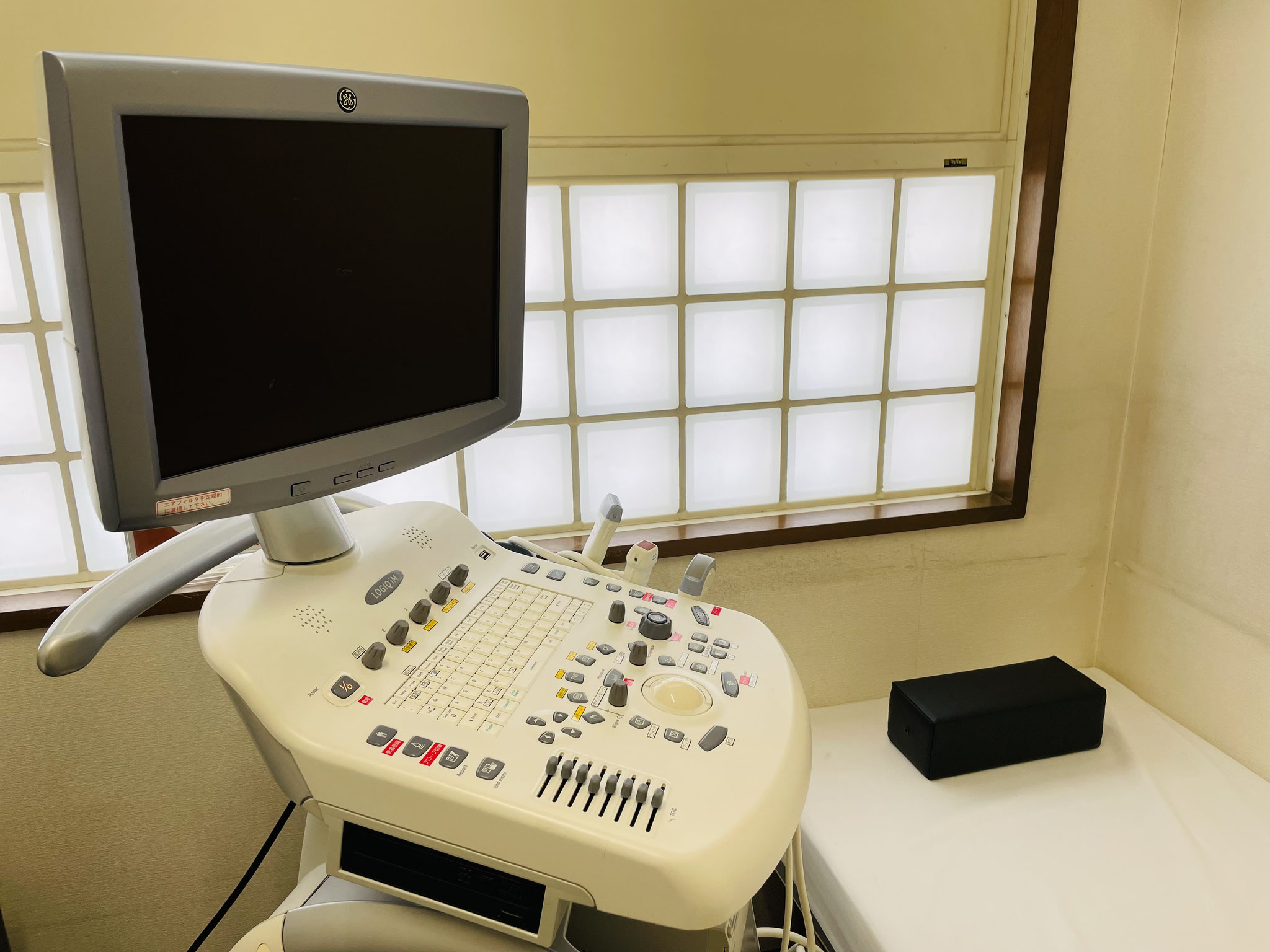 超音波検査が受けられます。