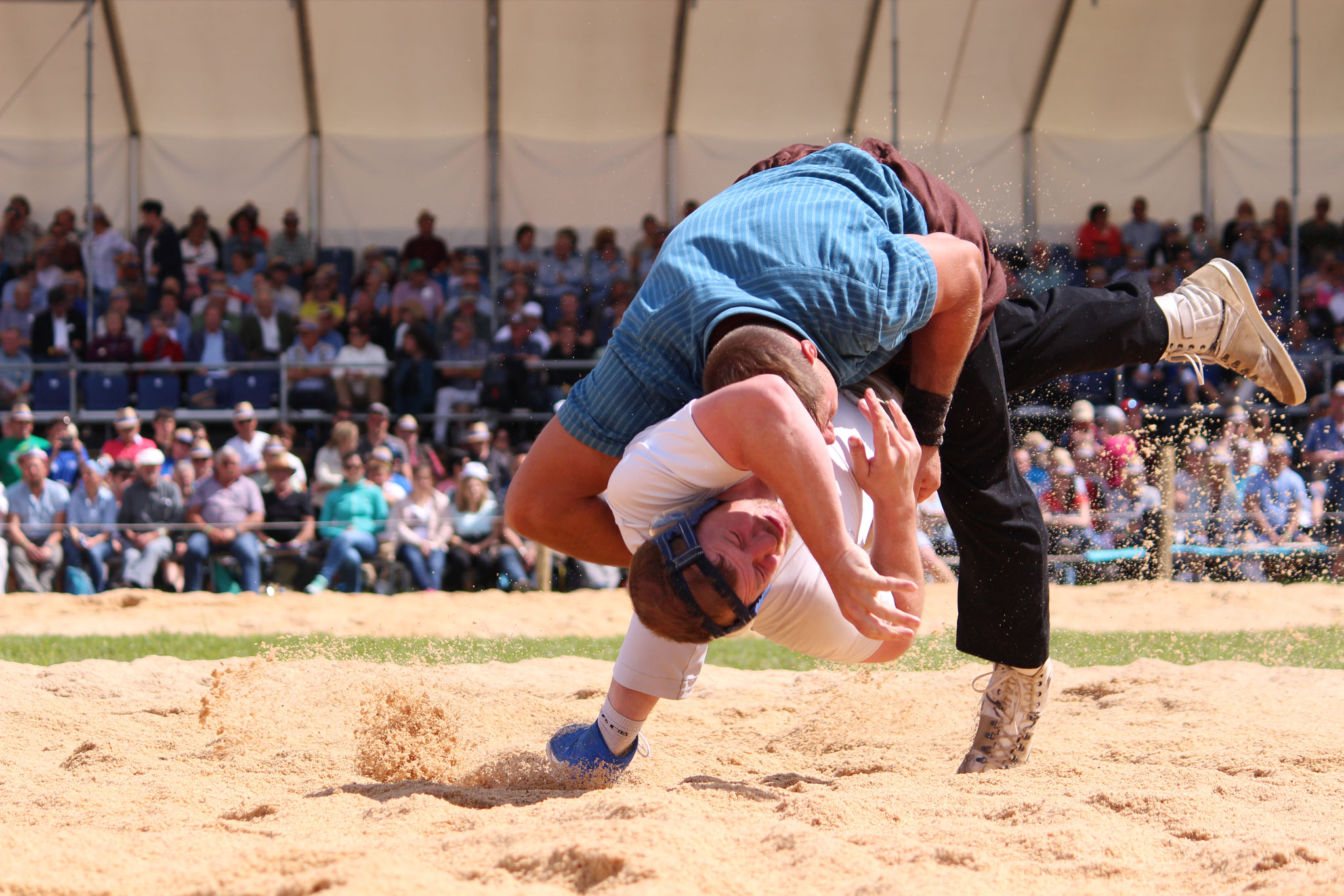 Zürcher Kantonalschwingfest 2017 mit Ernst Bühler