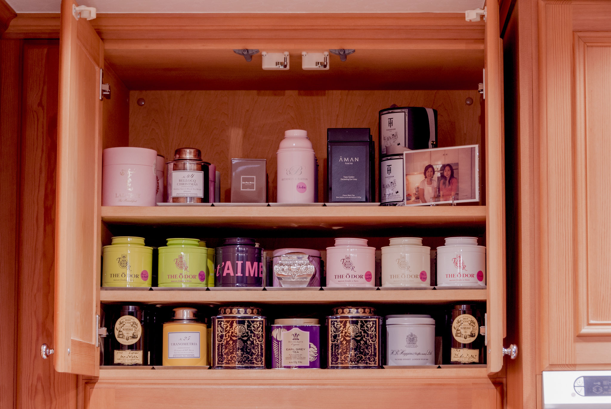 Tea cabinet A, B, stock lists, Fleur*Fleur*