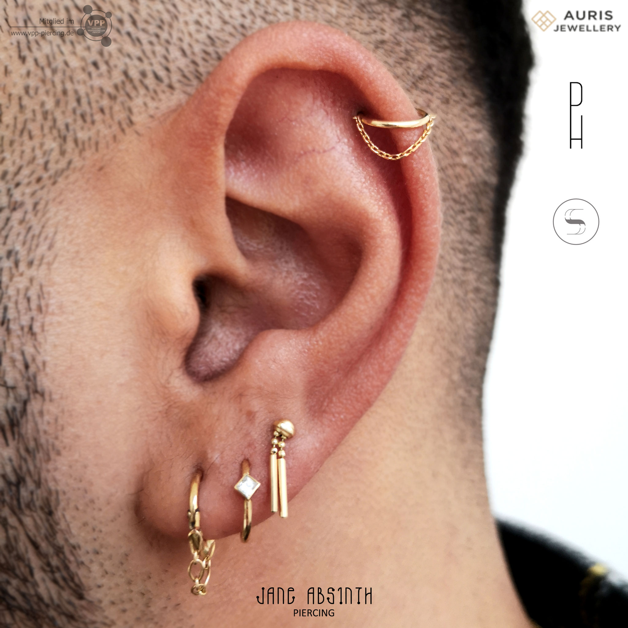 Ear Curation in Gelbgold