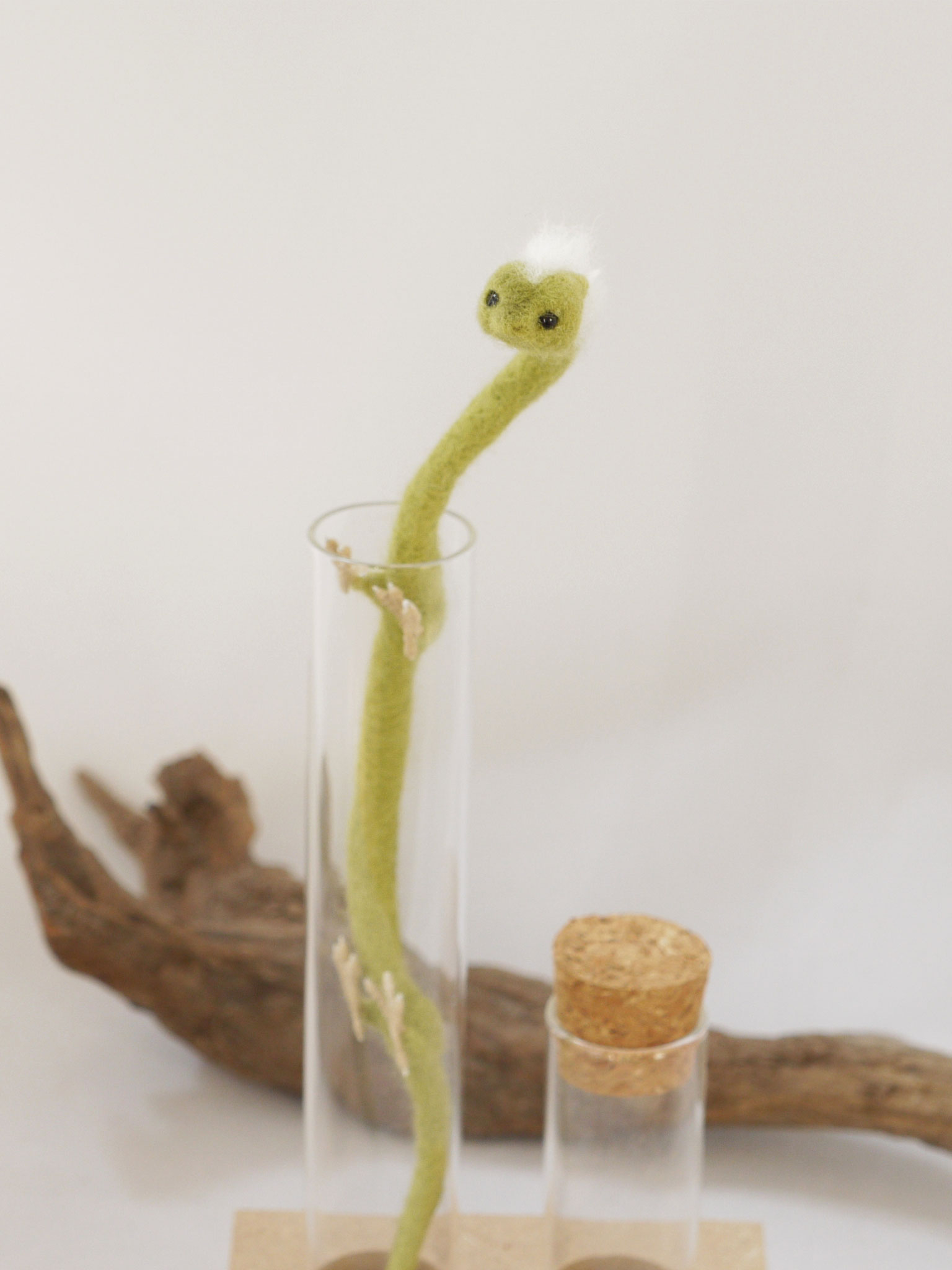 小さな東洋竜。ようもうフェルト魂！展用