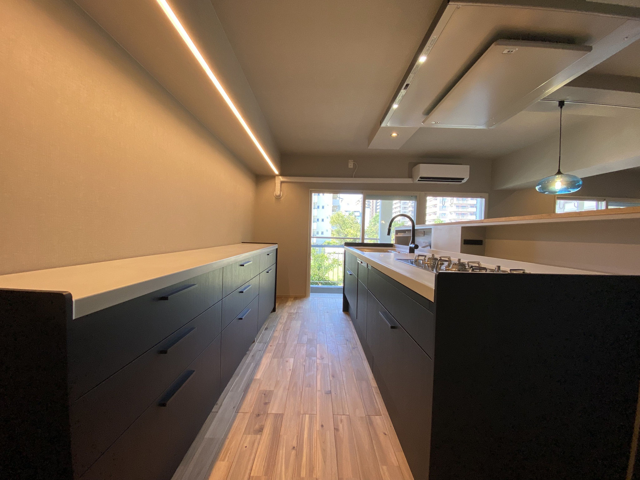 料理が楽しくなる★造作アイランドキッチン★