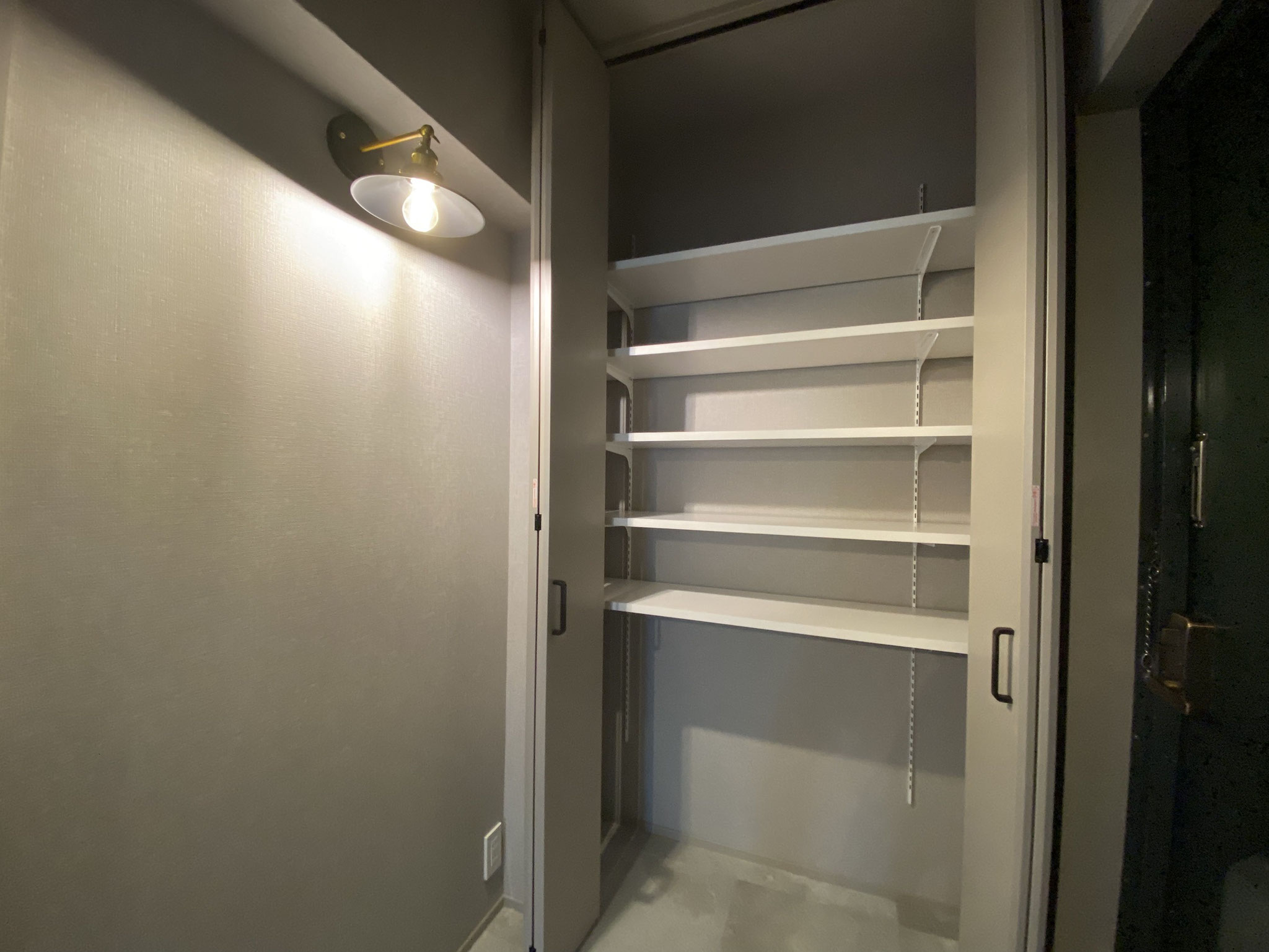 大容量シューズBOX　家族みんなの靴が収納できます