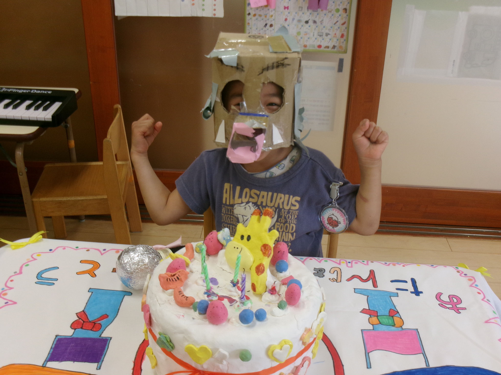 6月17日　昨日のお誕生日会の様子です✨5歳のお誕生日おめでとう♡