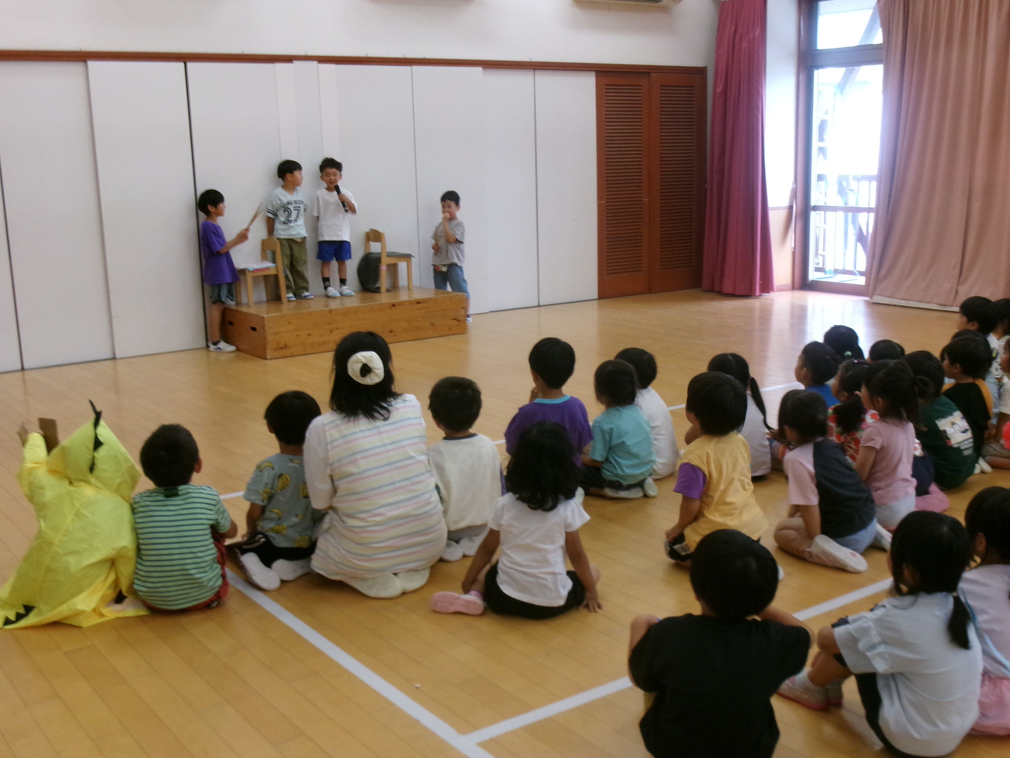 6月18日　ぞう組さんのライブを見に行きました。