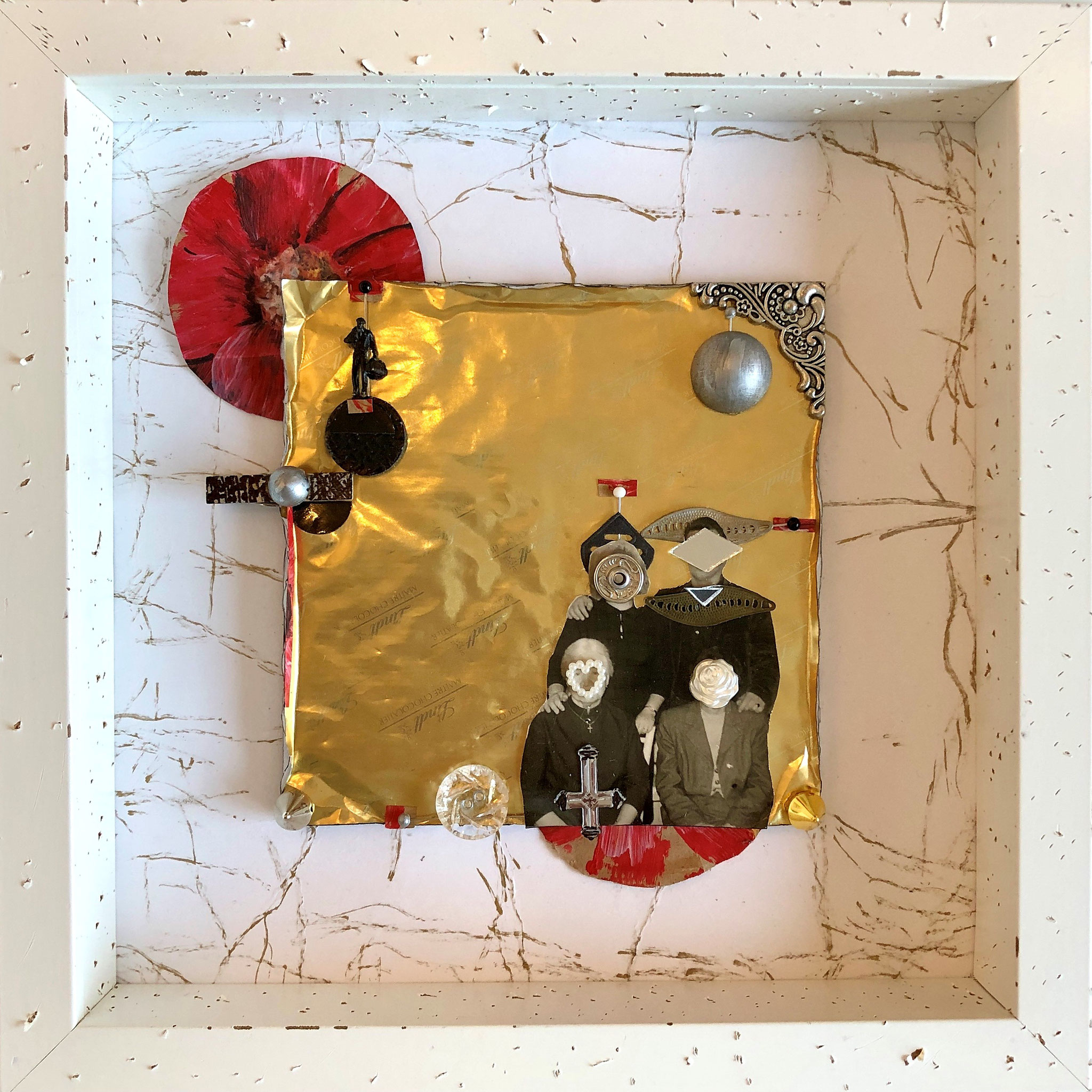 Golden Times (25x25x4,5 cm)