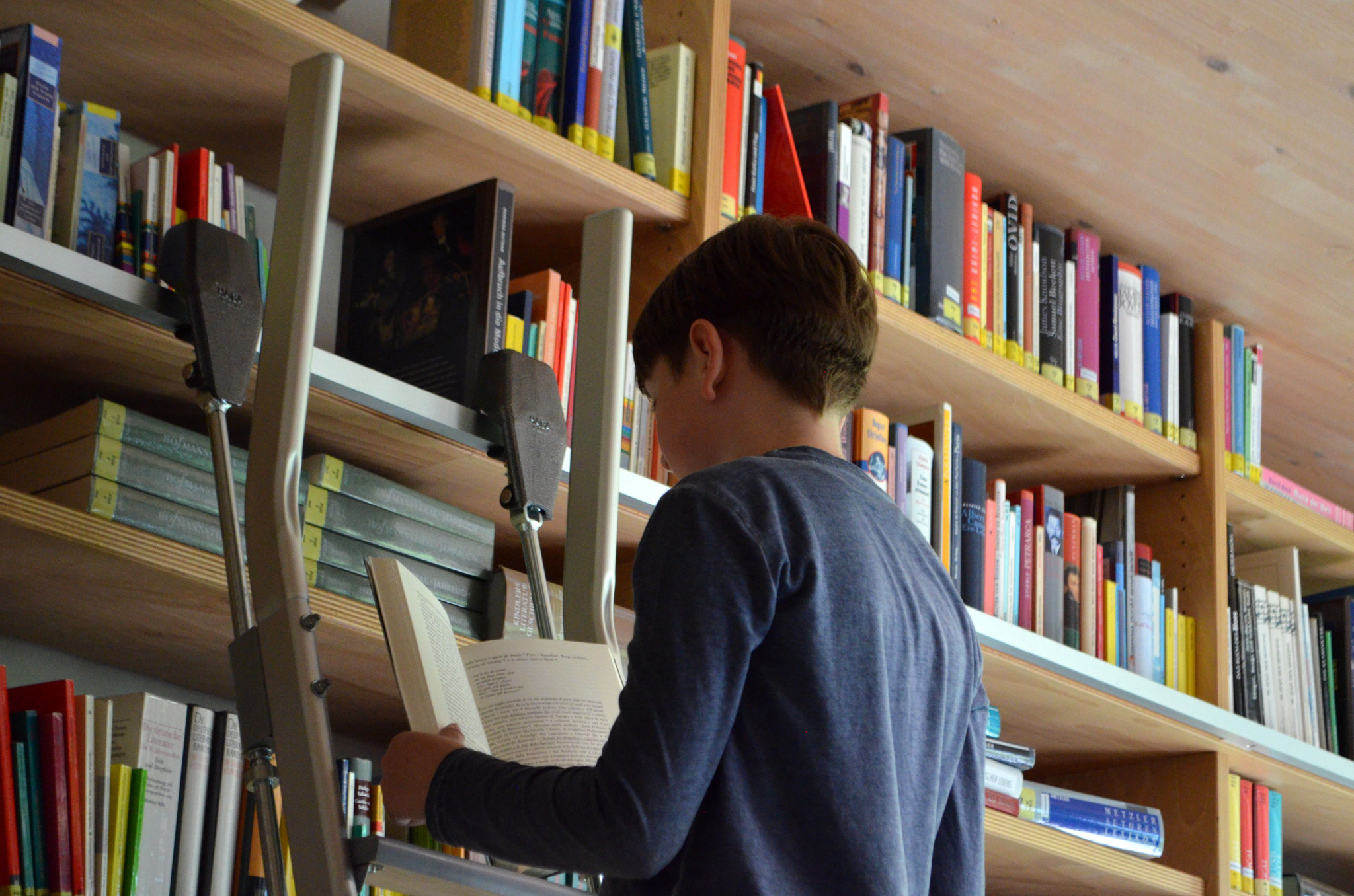 Bibliothek Inntal Gymnasium Raubling