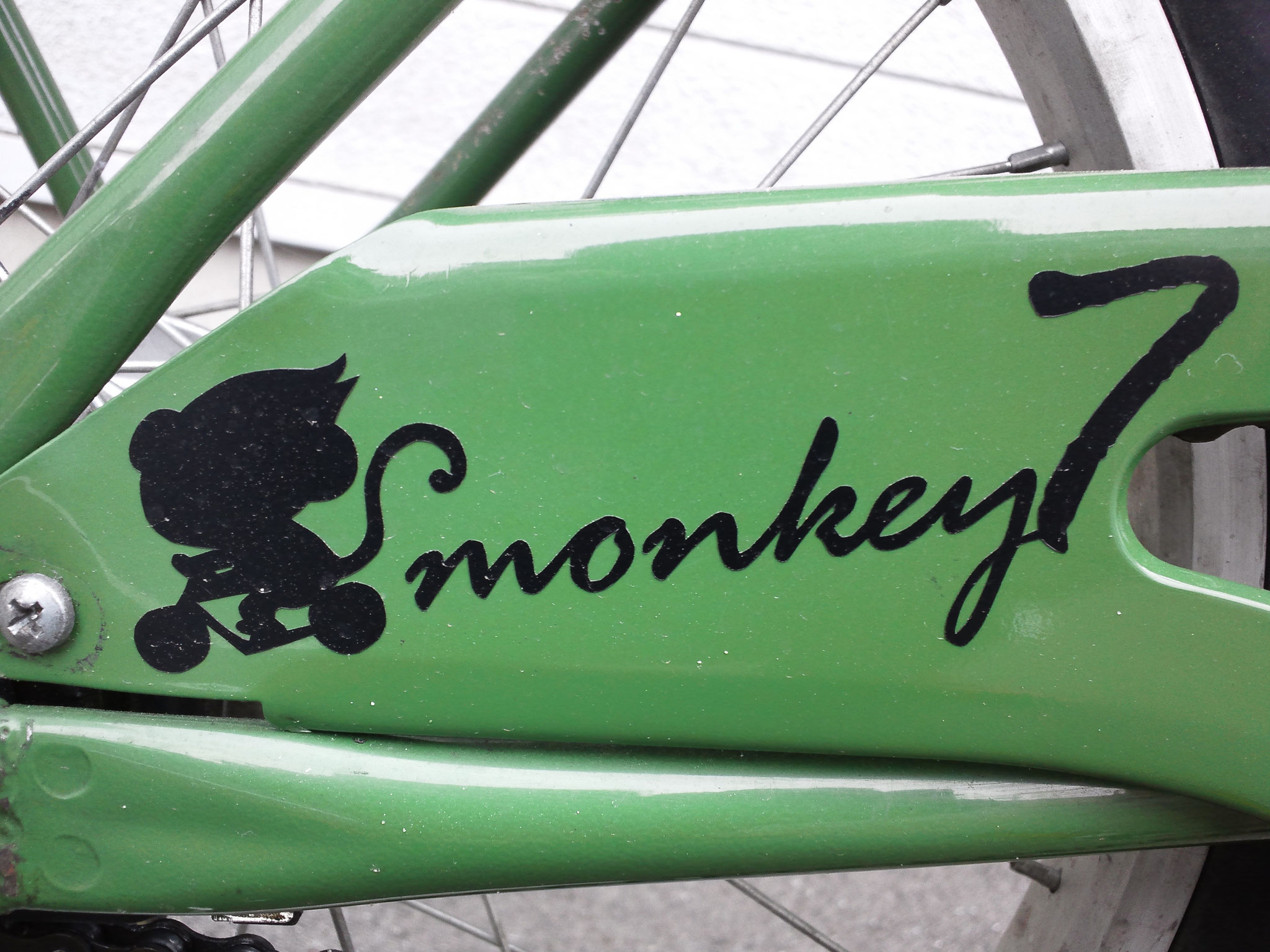 自転車ステッカー画像