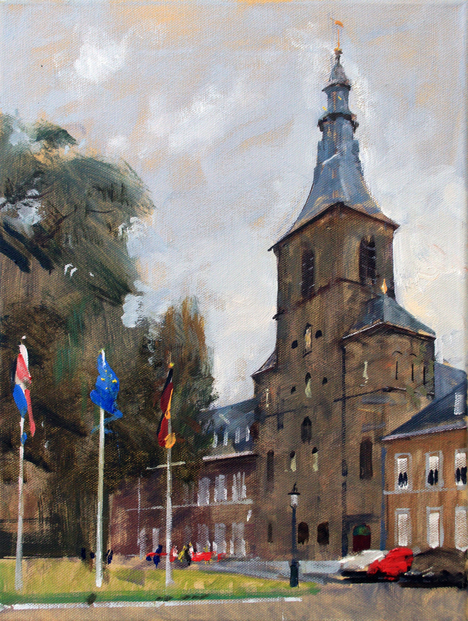 "Abtei Rolduc", 30 cm x 40 cm