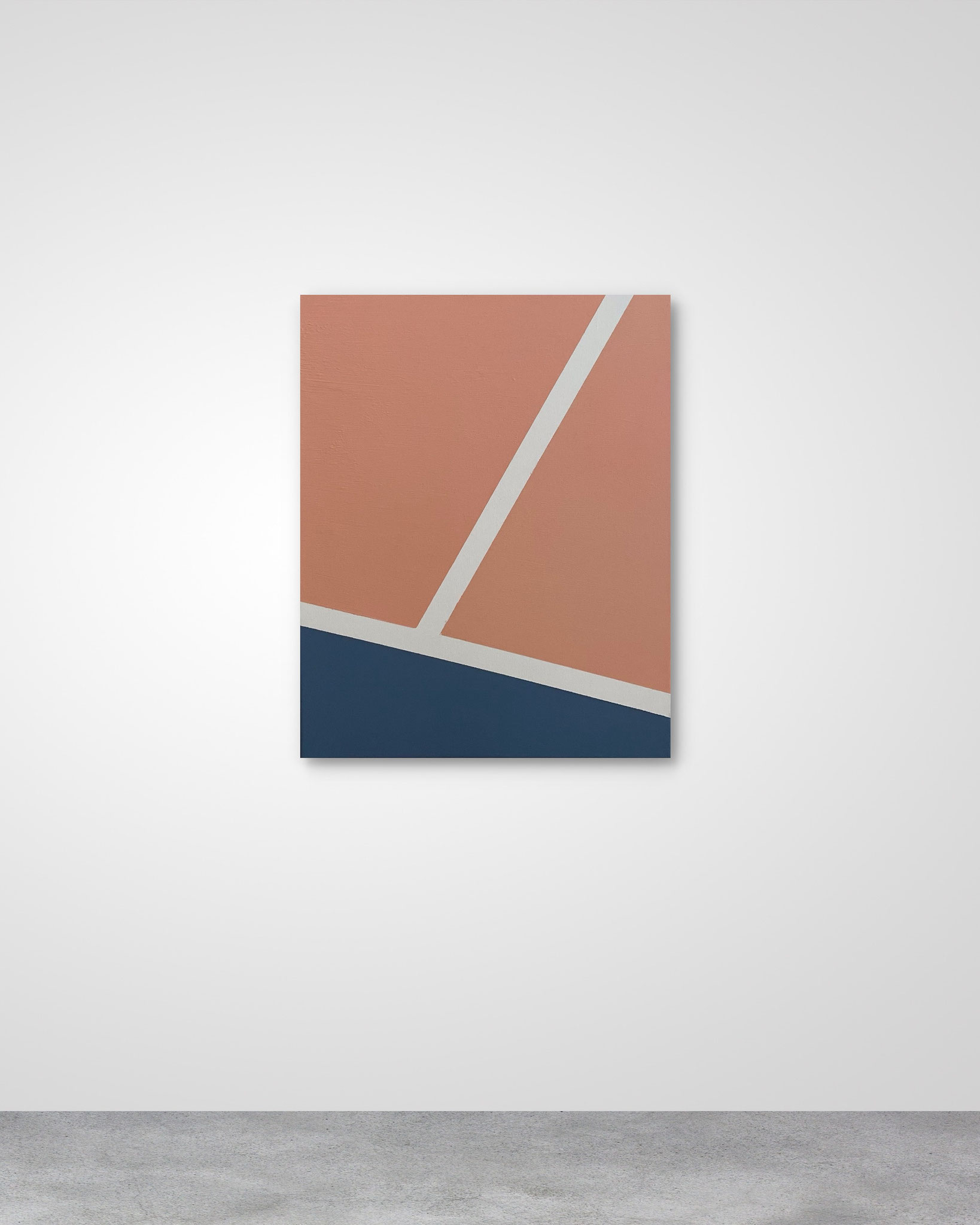 JEU XXV, Acrylic on canvas, 50 x 40 cm, 2025