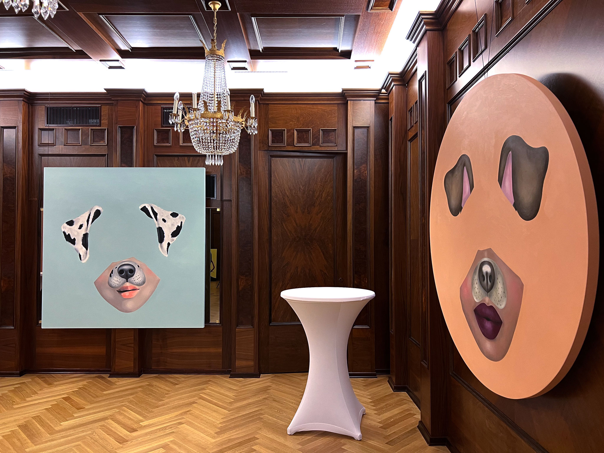 Installation view PETRA VON KAZINYAN x BUCHERER VIENNA, Solo Show, October 2022