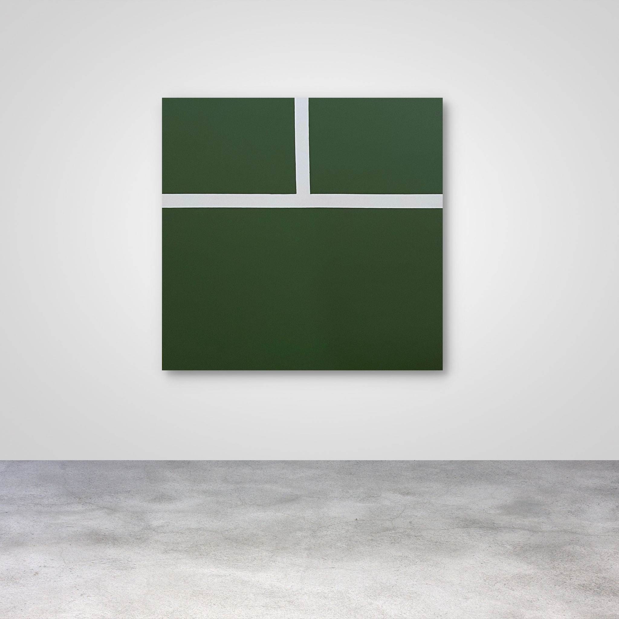 JEU, Acrylic on canvas, 100 x 100 cm diameter, 2024