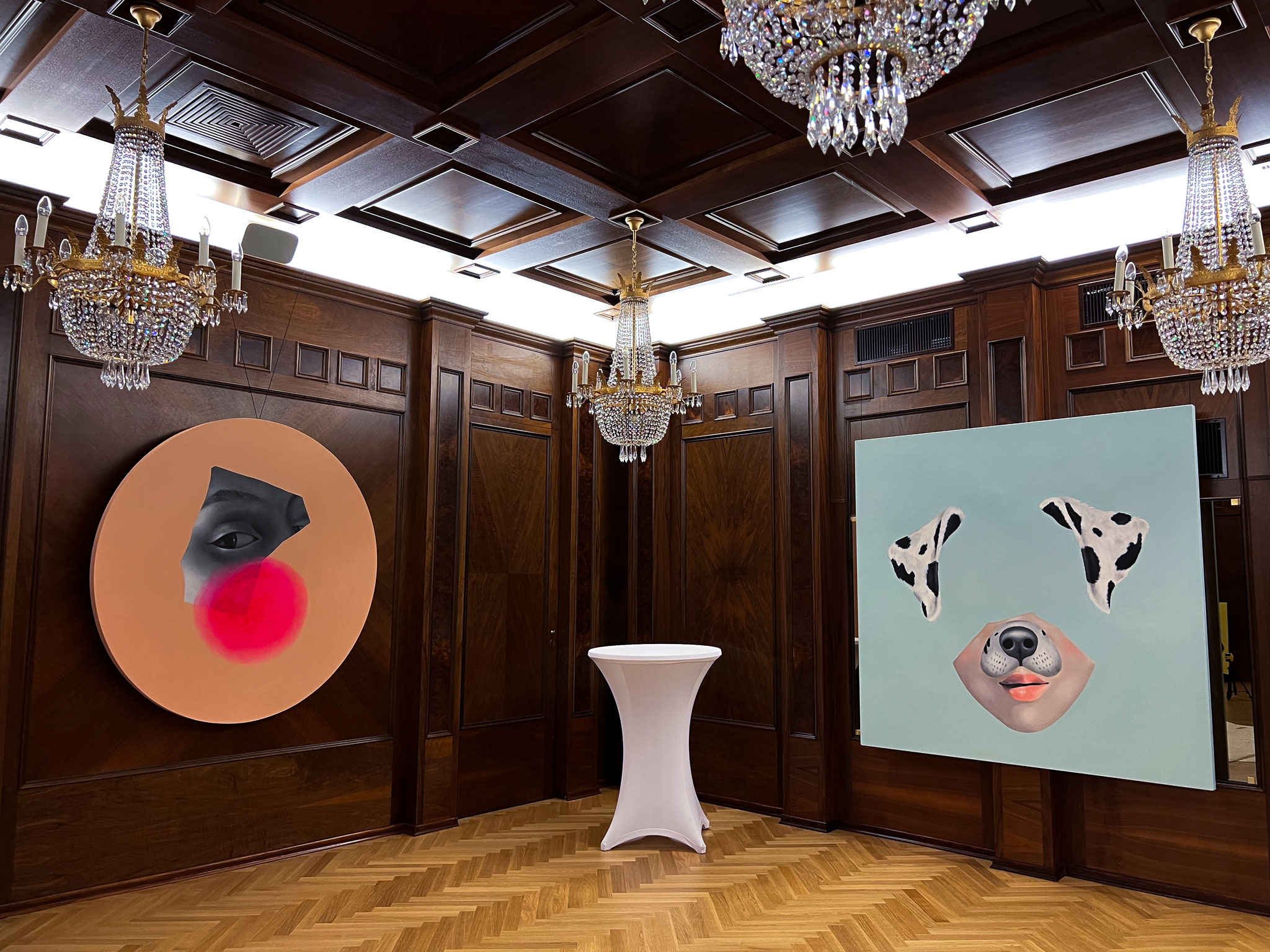 Installation view PETRA VON KAZINYAN x BUCHERER VIENNA, Solo Show, October 2022