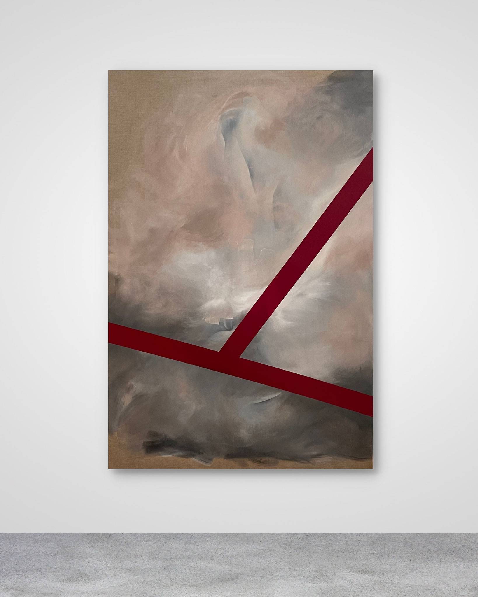 JEU XXII, Acrylic on canvas, 200 x 140 cm, 2025