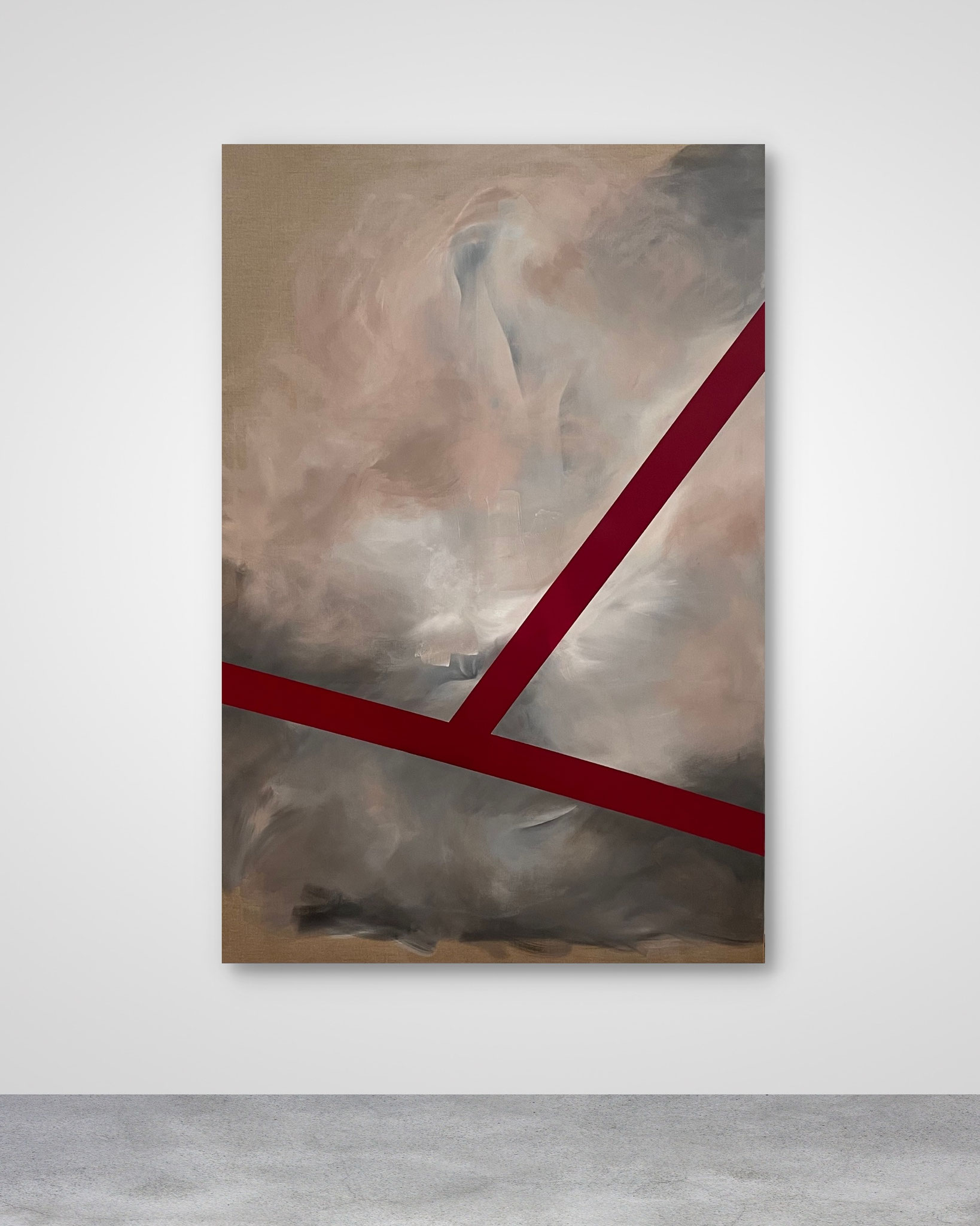 JEU XXII, Acrylic on canvas, 200 x 140 cm, 2025