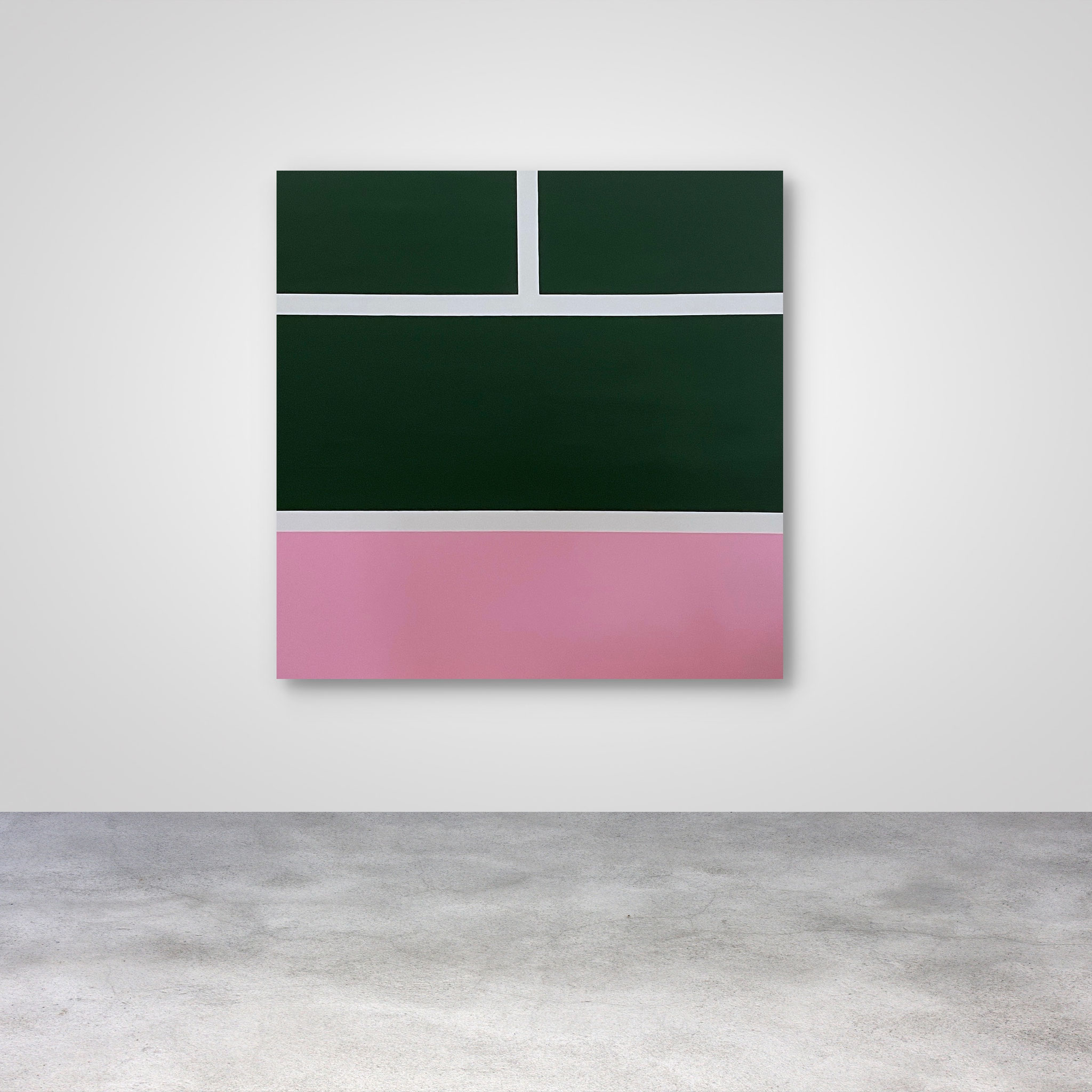 JEU VII, Acrylic on canvas, 120 x 120 cm, 2024