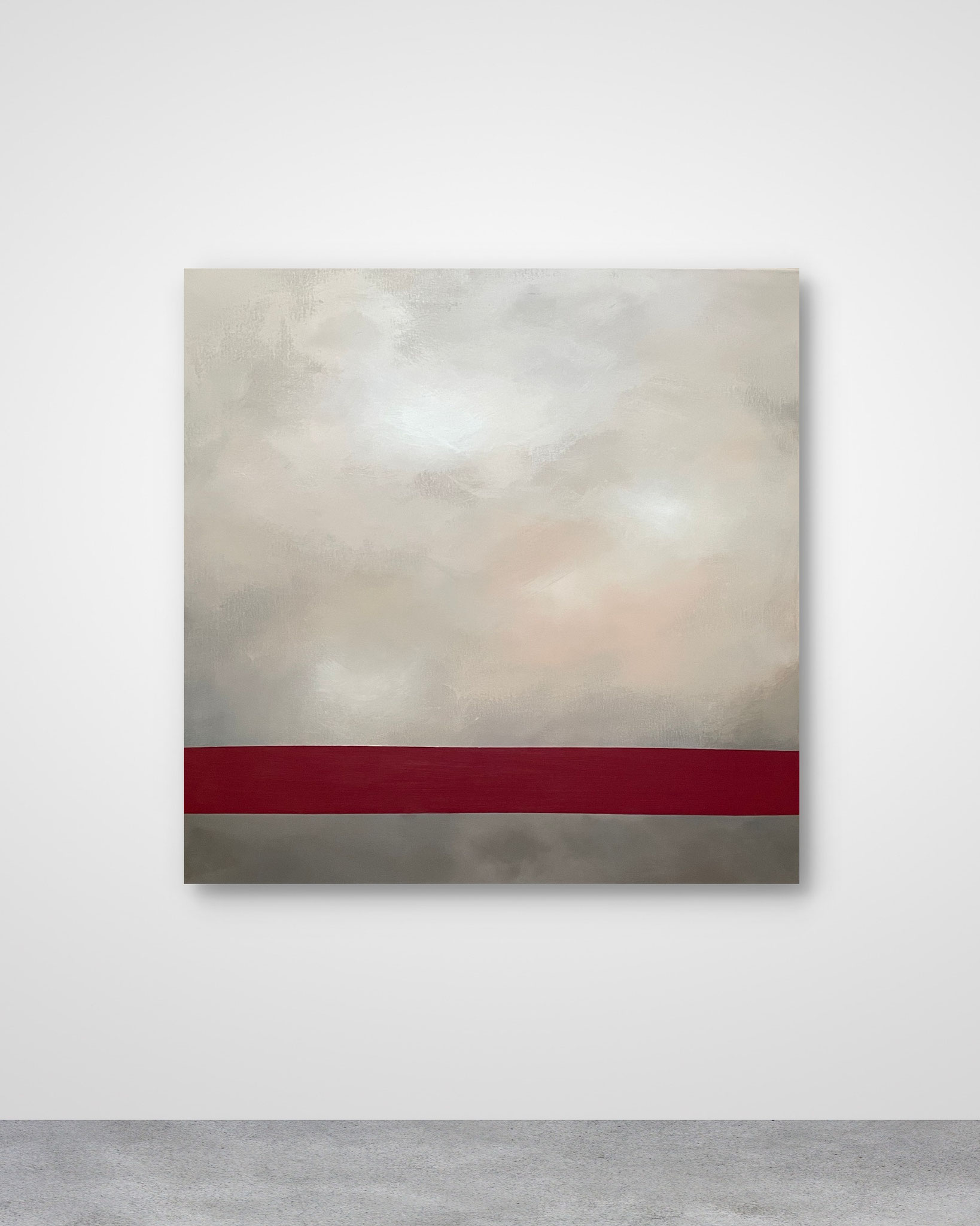 JEU DE PEAU, Acrylic on canvas, 120 x 120 cm, 2025