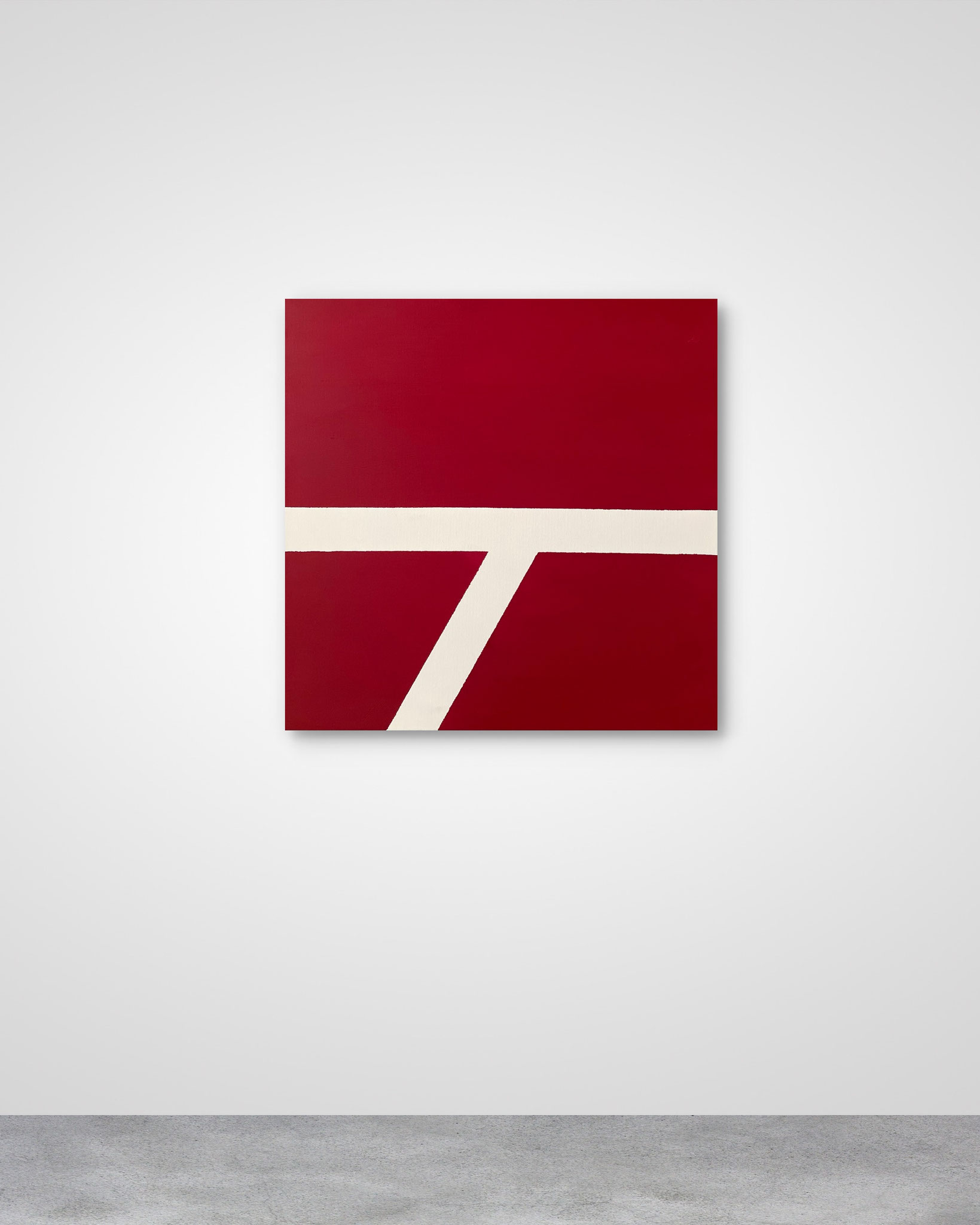 JEU XXIII, Acrylic on canvas, 50 x 50 cm, 2025