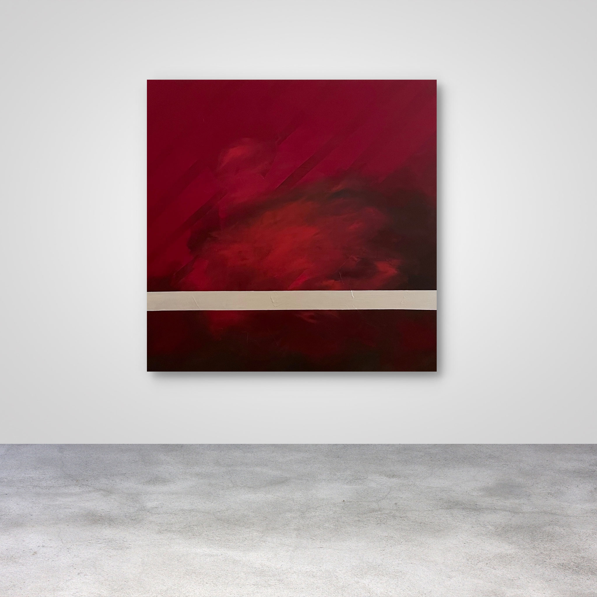 JEU XVI, Acrylic on canvas, 160 x 160 cm, 2024