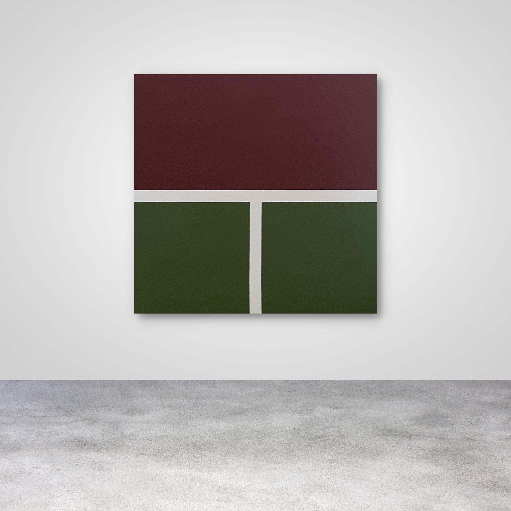 JEU V, Acrylic on canvas, 100 x 100 cm, 2024