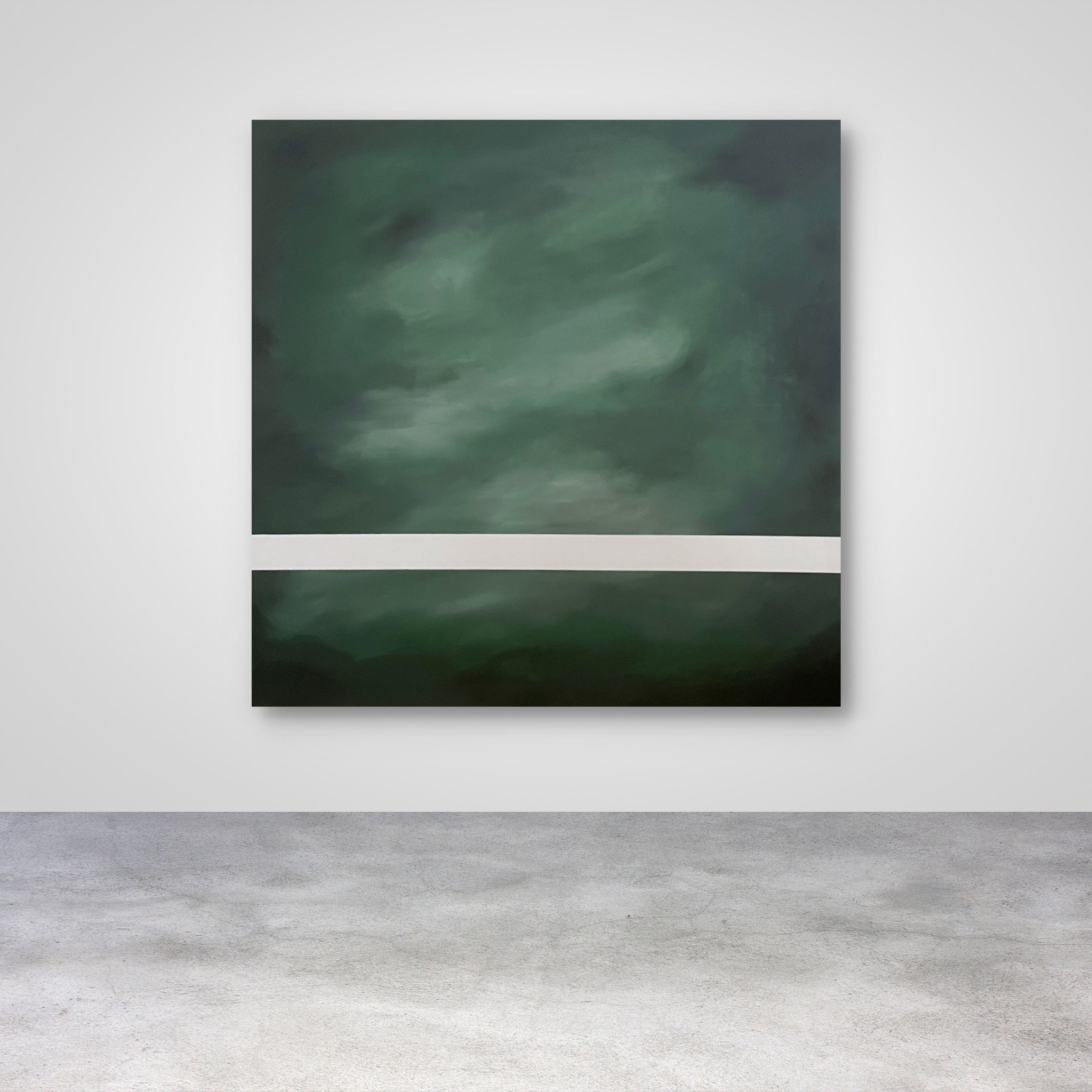 JEU XV, Acrylic on canvas, 170 x 170 cm, 2024