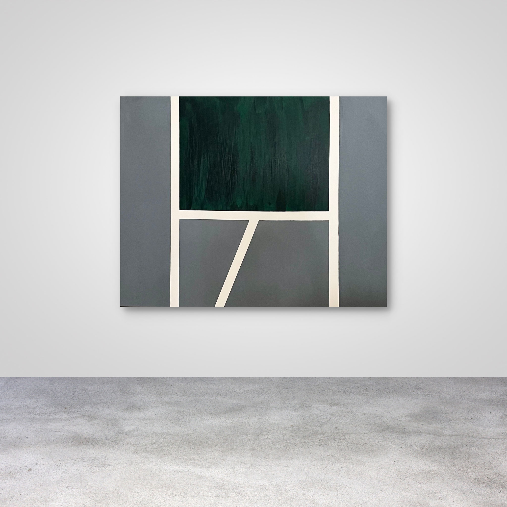 JEU IX, Acrylic on canvas, 120 x 150 cm, 2024