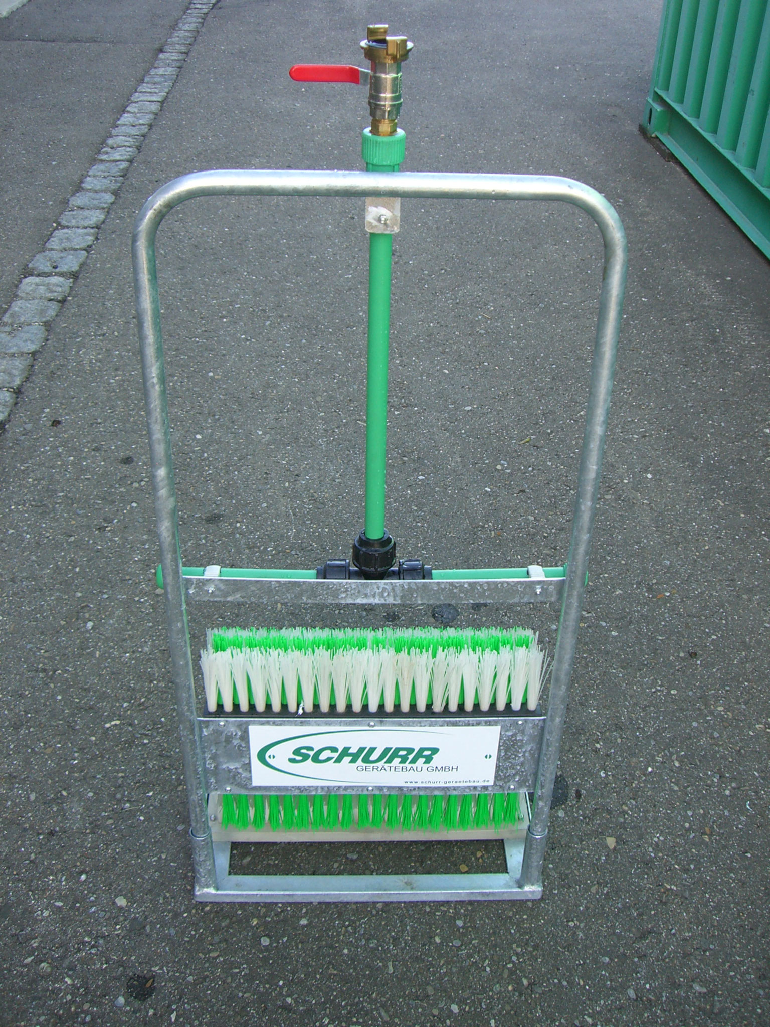 SCHURR Stiefelbürste Rückansicht