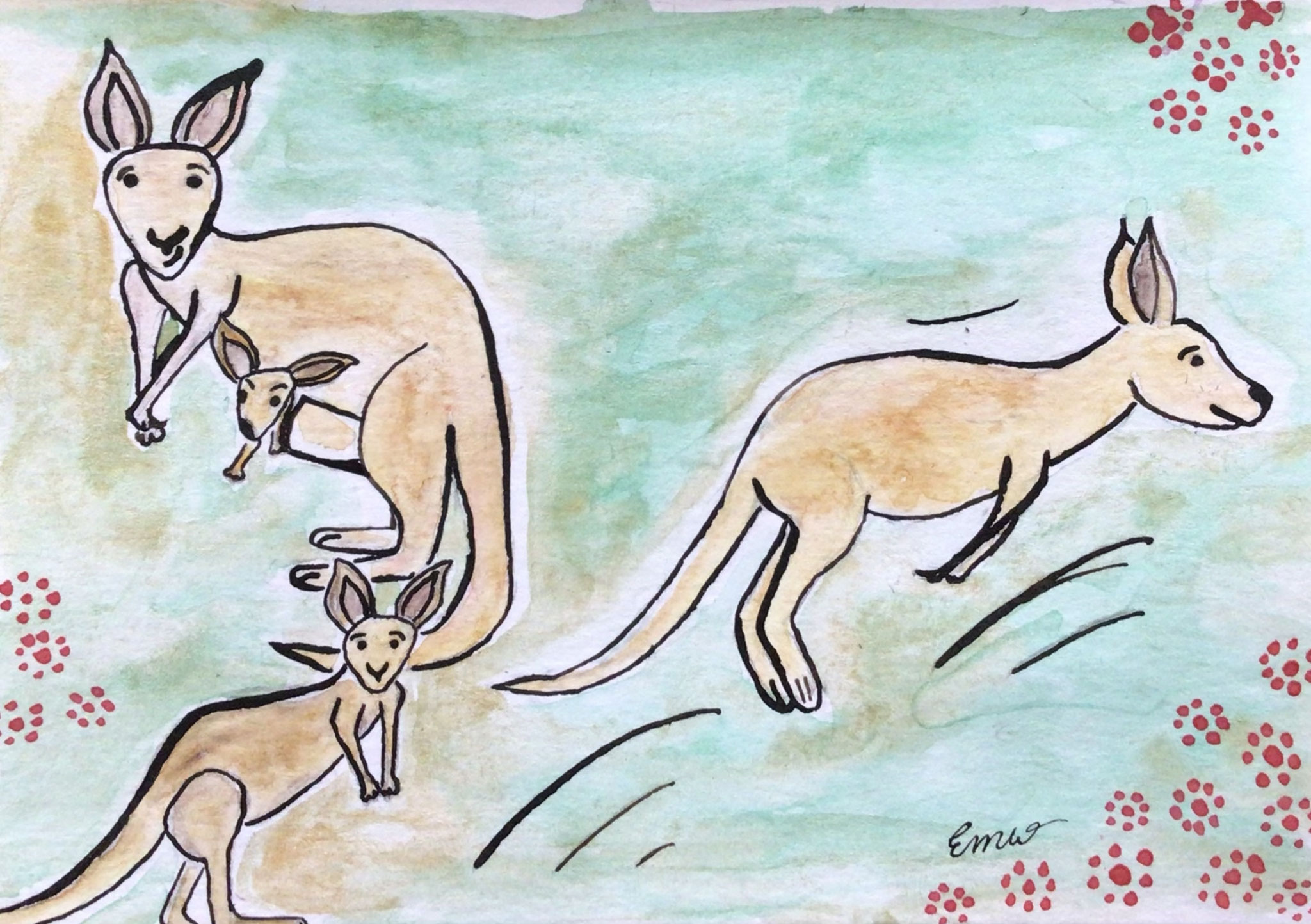 Kangourous