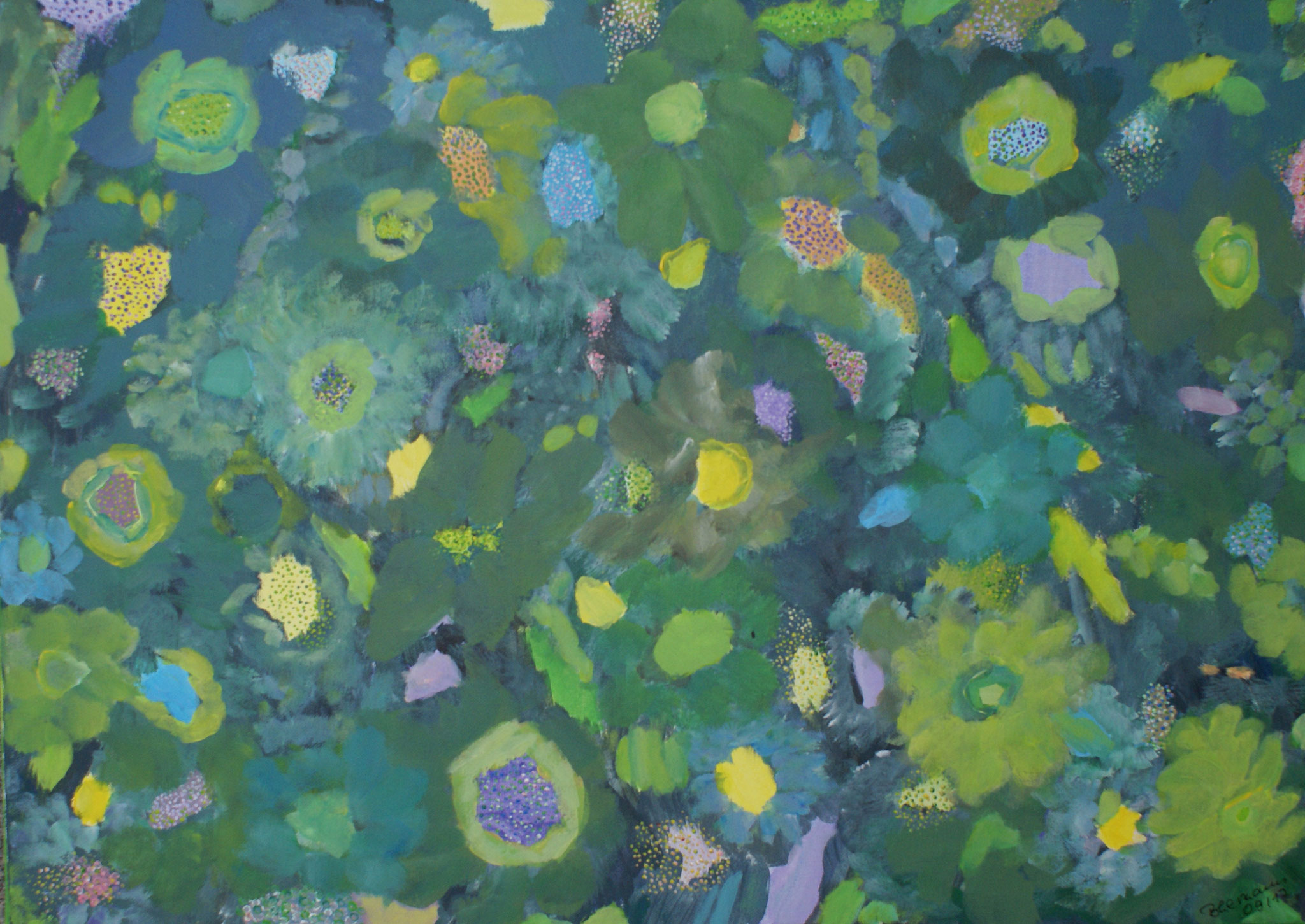 WVZ 476 2017 Frühlingsgefühle Acryl 50x70