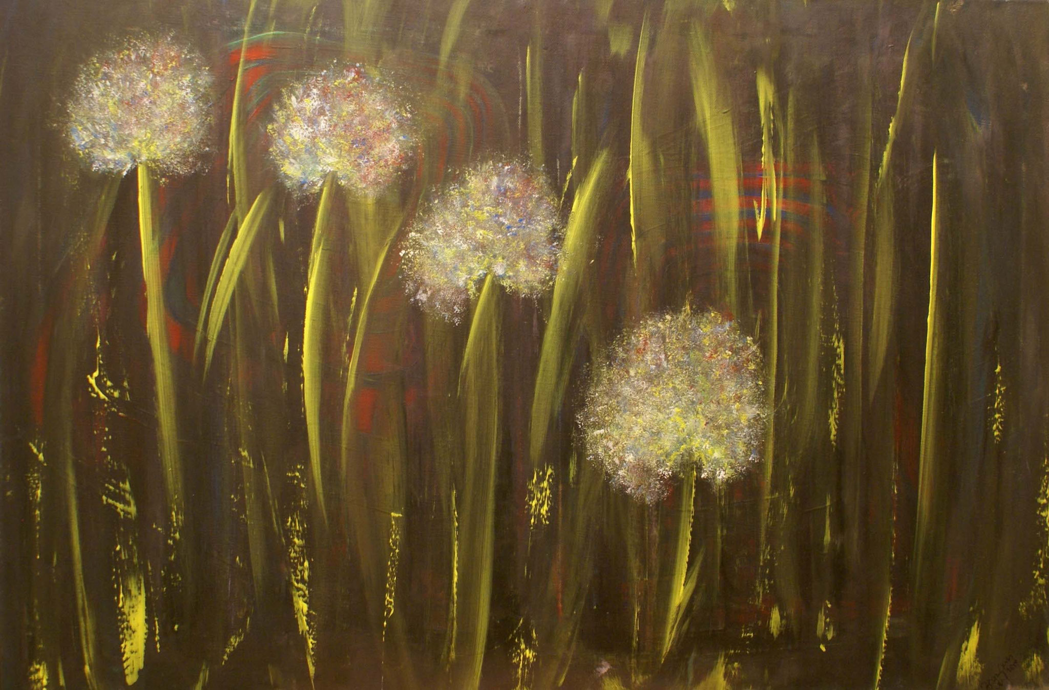 WVZ 329 2014 Pusteblumen Acryl 60x90 verk