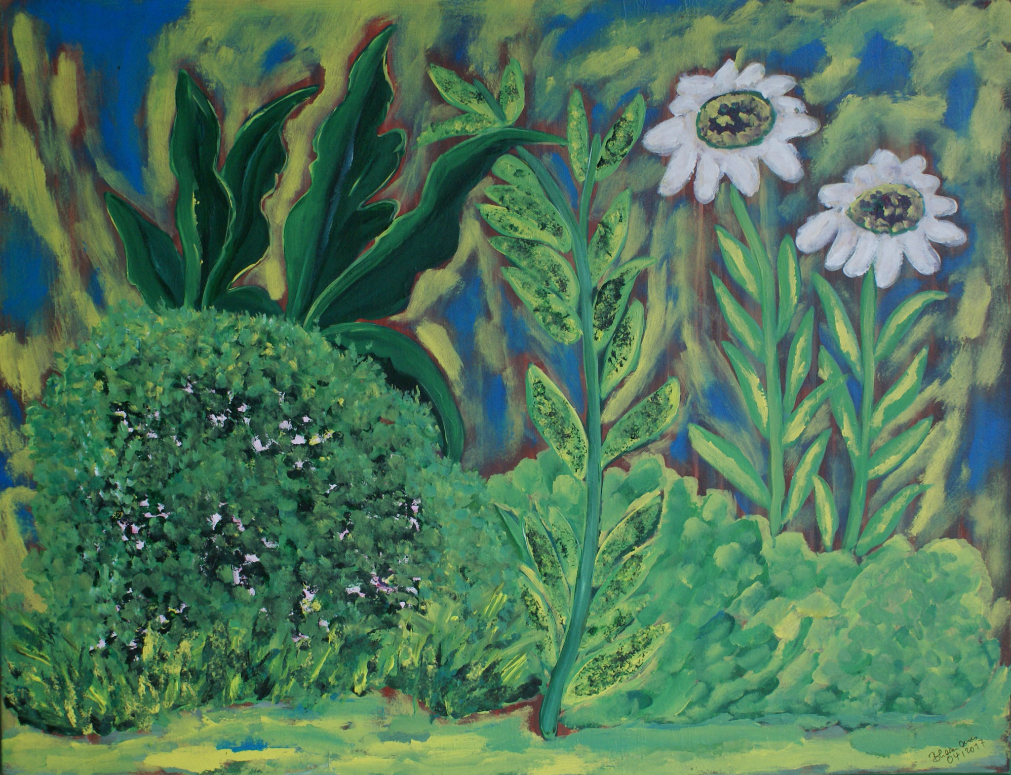 WVZ 463 2017 Klimawandel Acryl 70x90