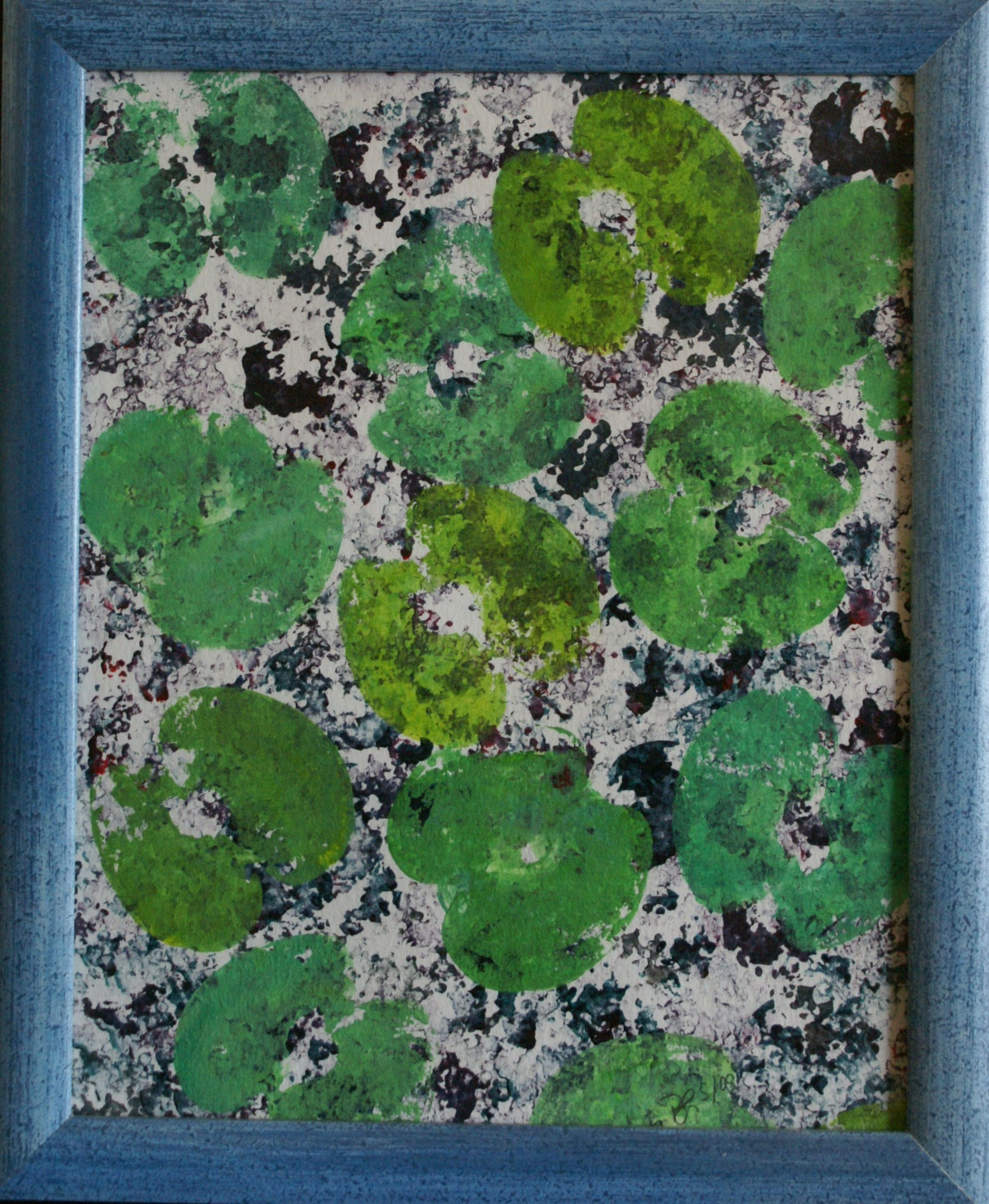WVZ 128 2009 Grüne Äpfel I  Druck 24x30