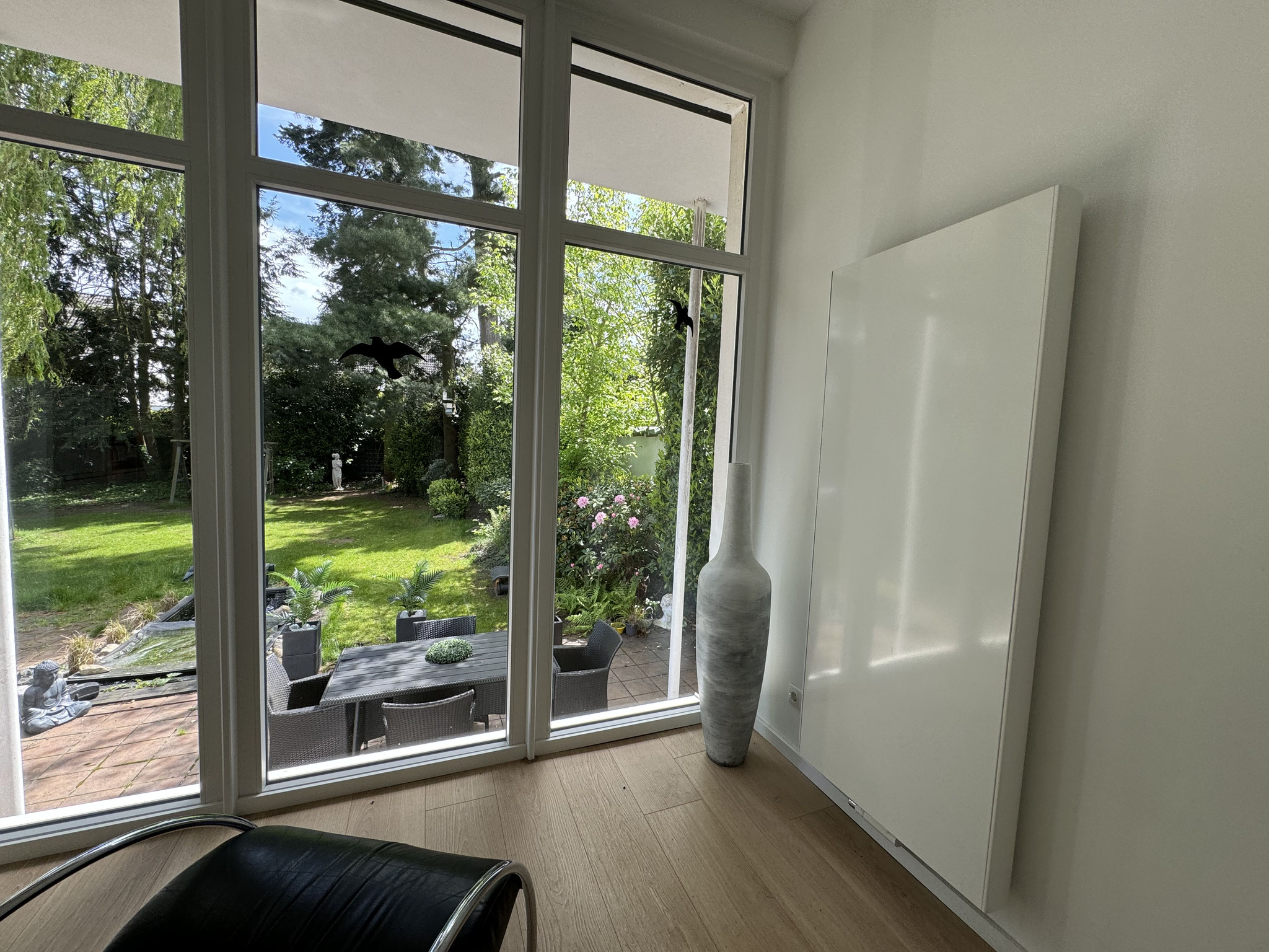 Fensteranlage in unserem Büro