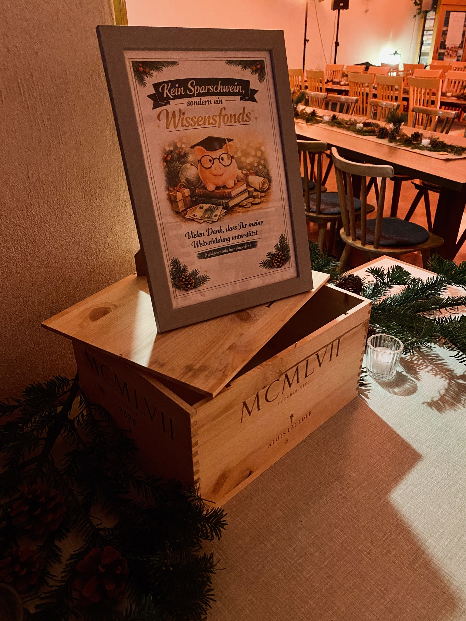 Runder Geburtstag im Dezember im Oberland