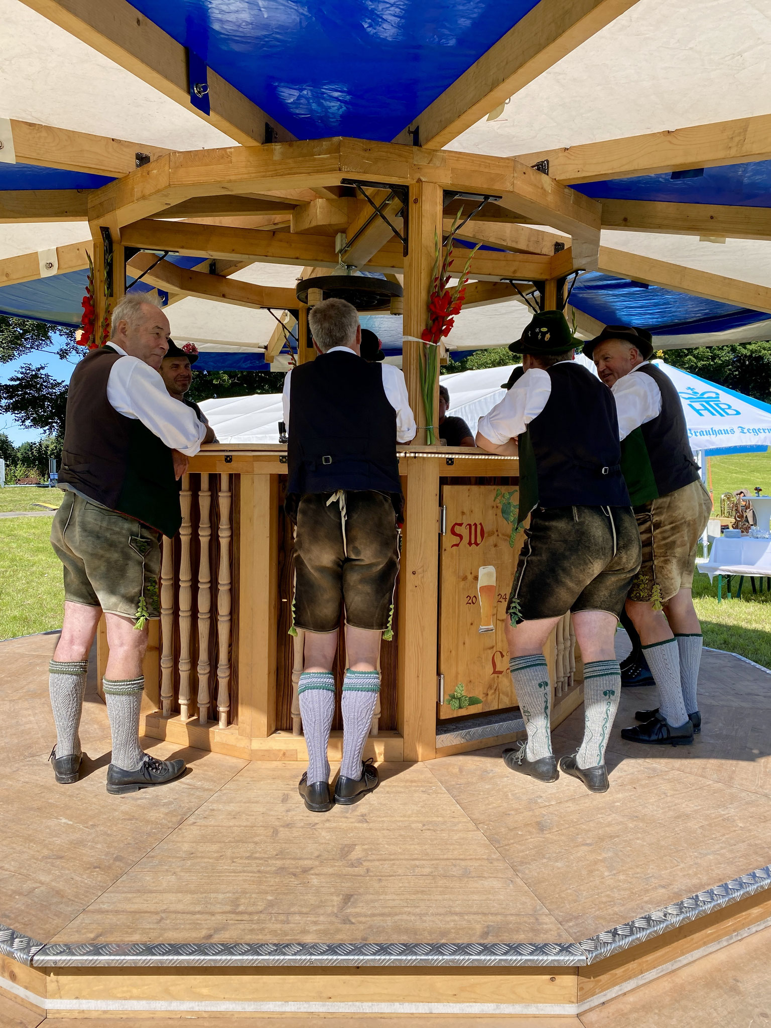 Tauffeier am Tegernsee