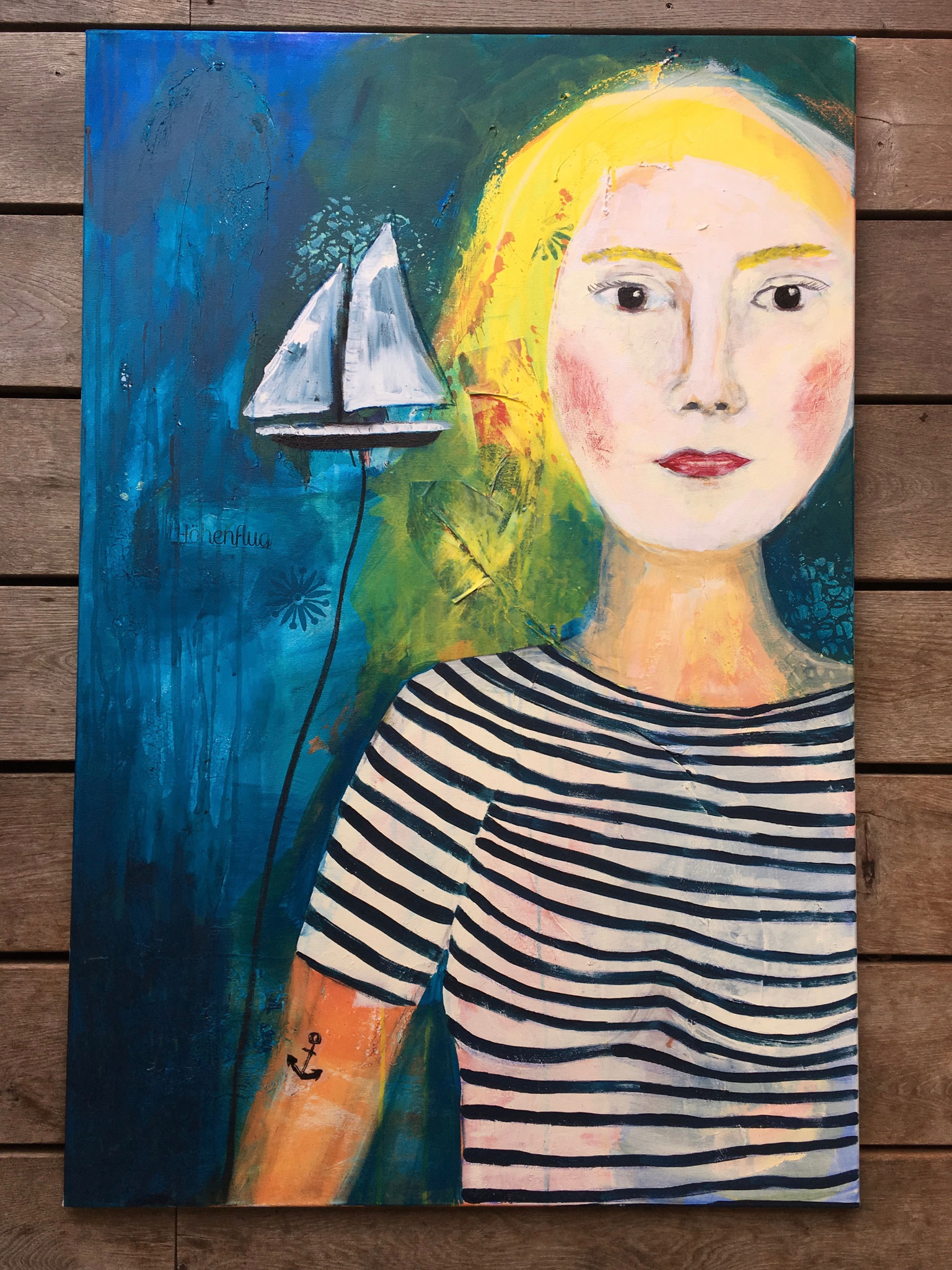 VERKAUFT 80 x 120 cm -als Kunstdruck erhältlich