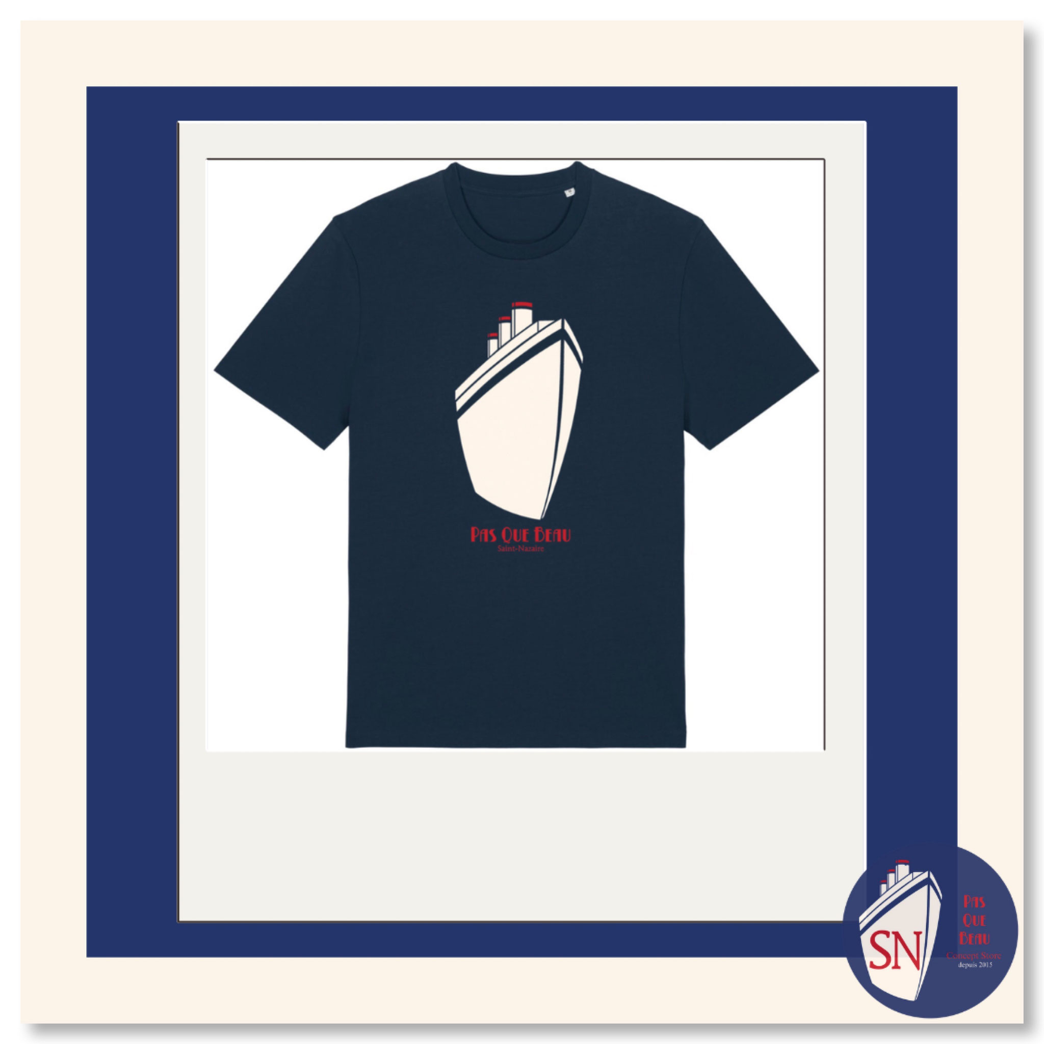 T-SHIRT PAS QUE BEAU