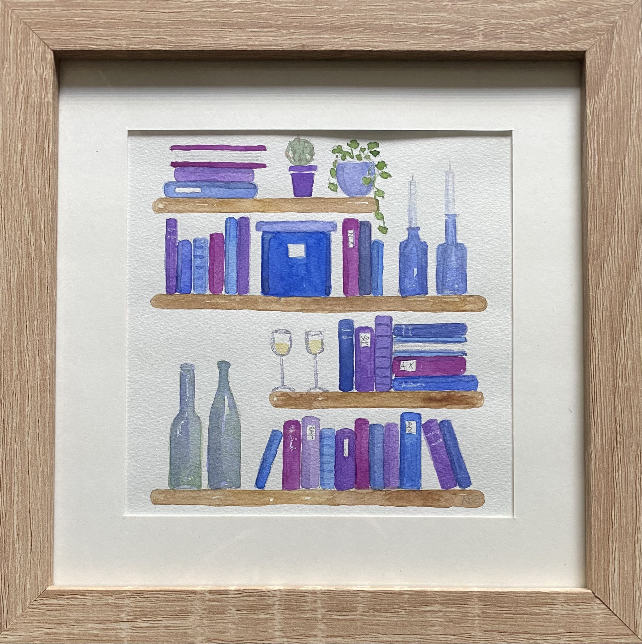 Vin et littérature bleu