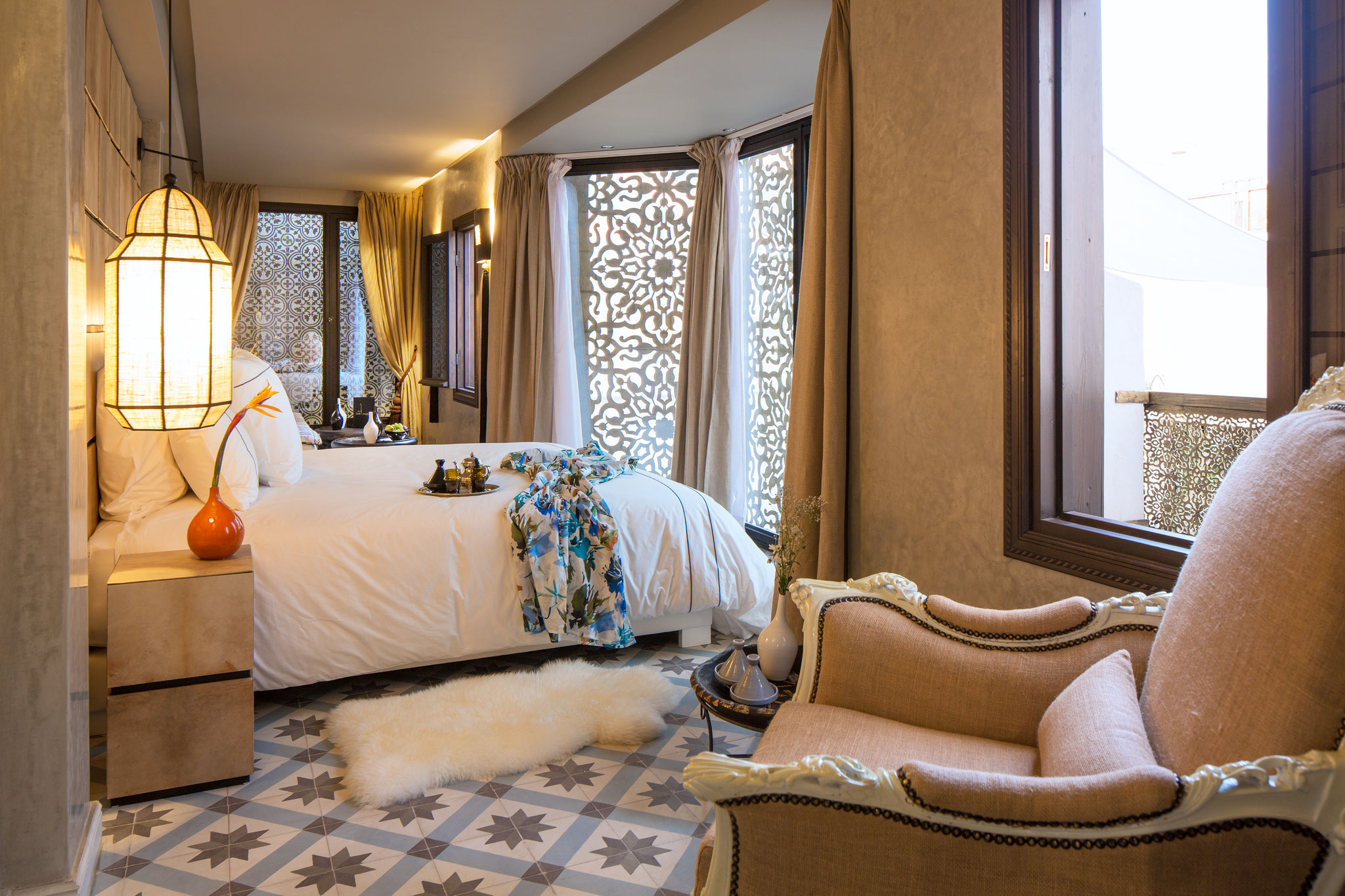 Riad avec piscine pour 12 personnes 