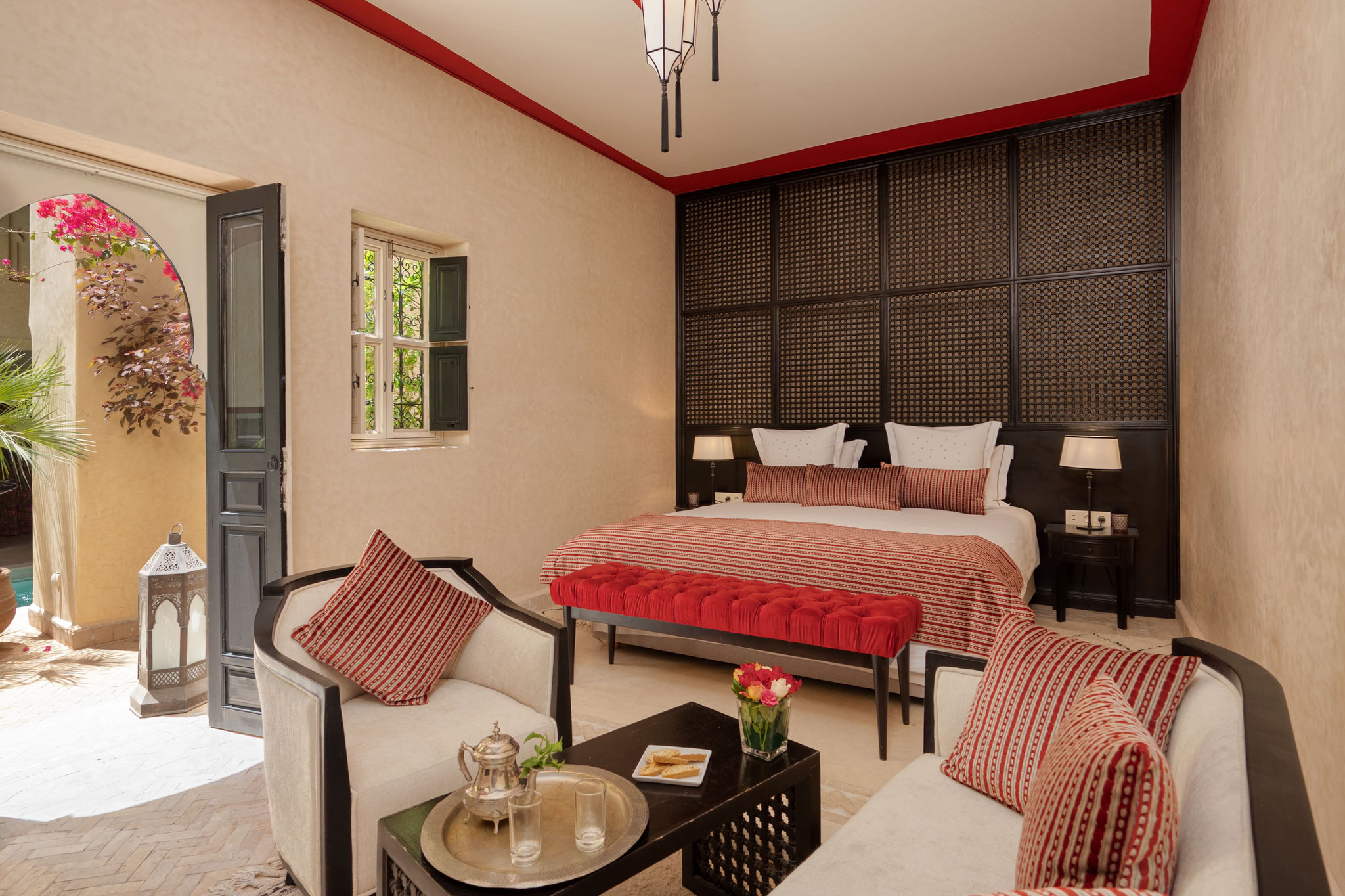 Location et privatisation Riad Marrakech avec hammam et piscine chauffée pour 18 personnes