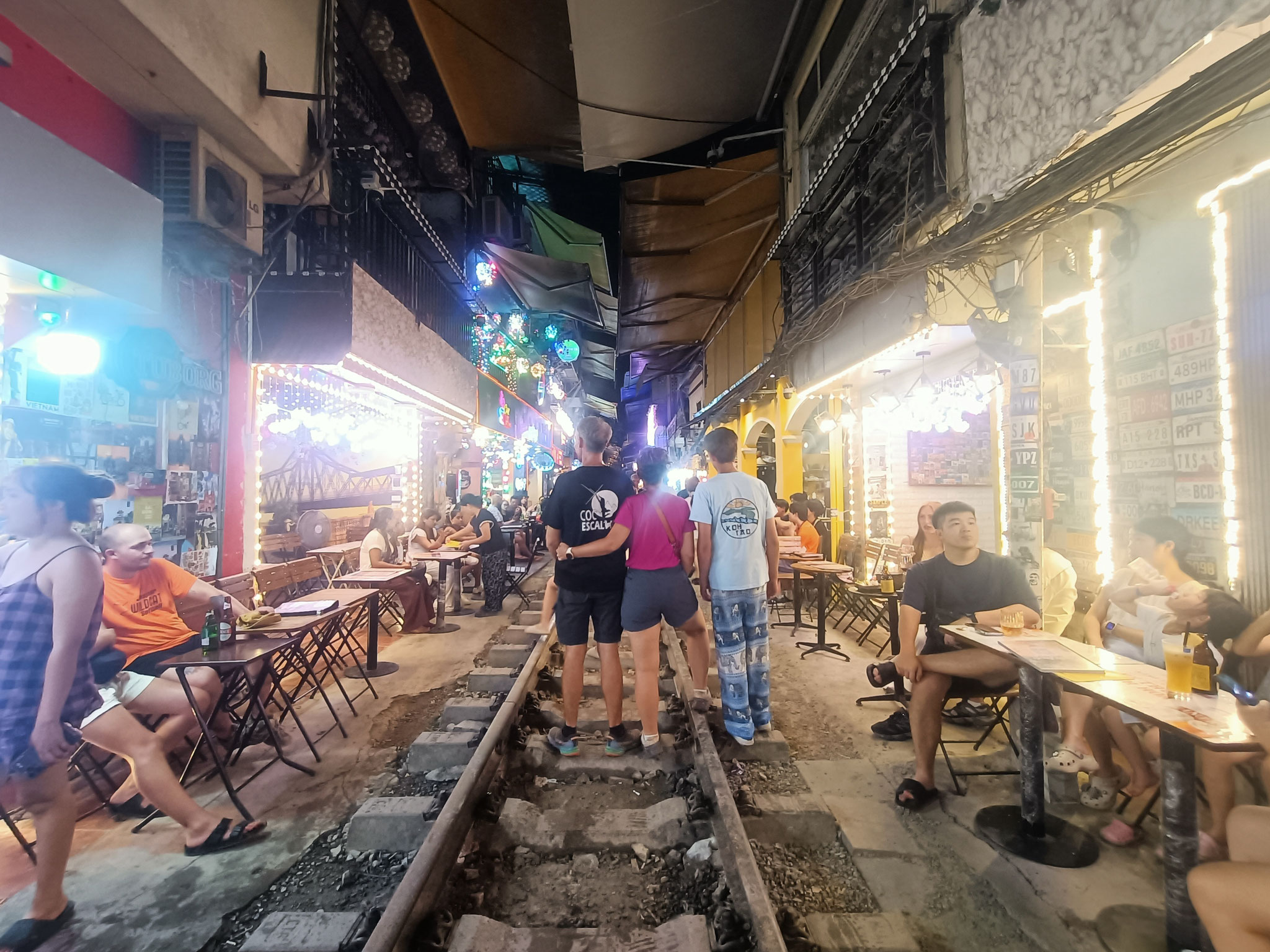 Bref passage à Hanoi avant notre train de nuit