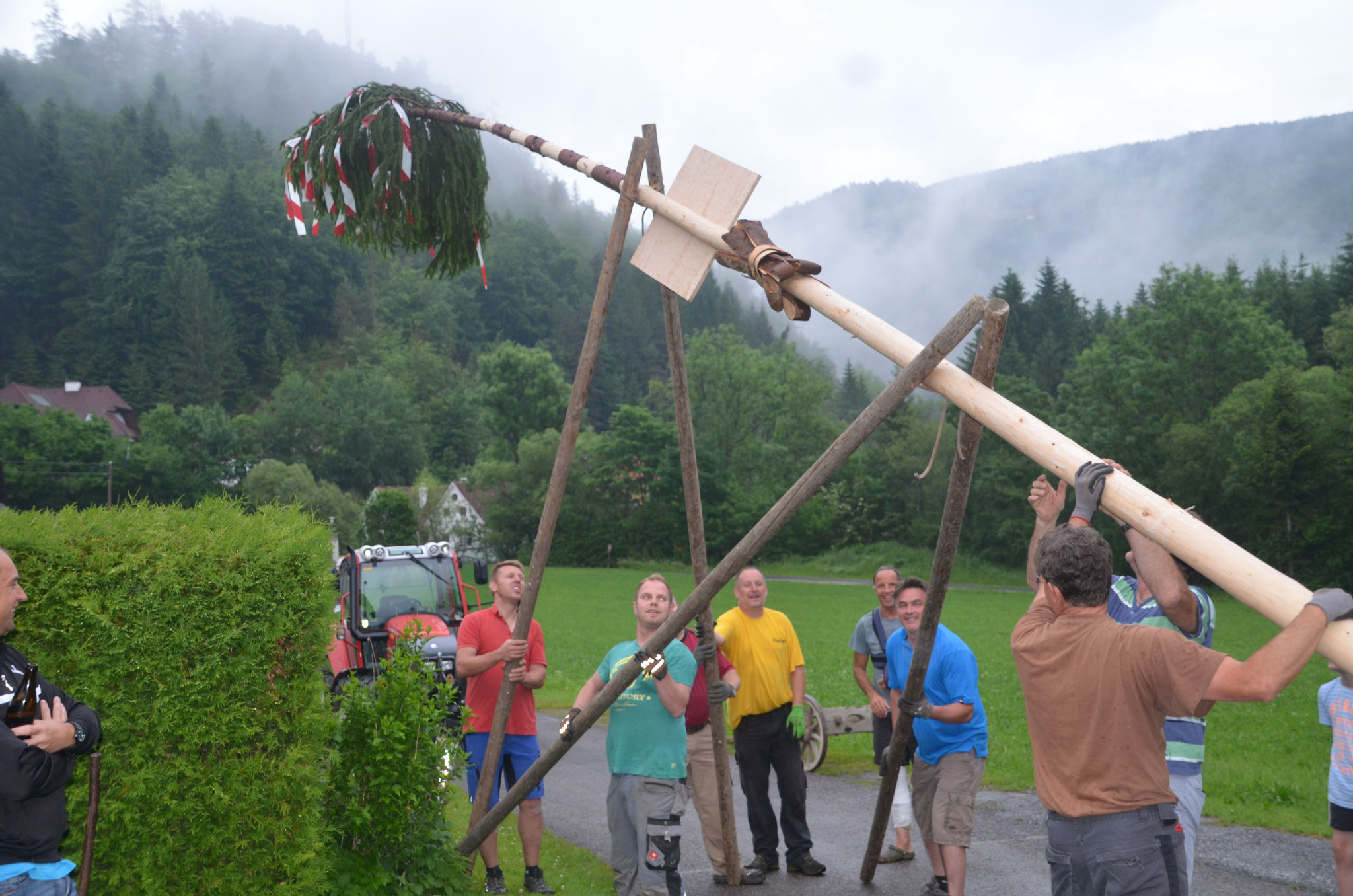 Langsam gehts in die Höh