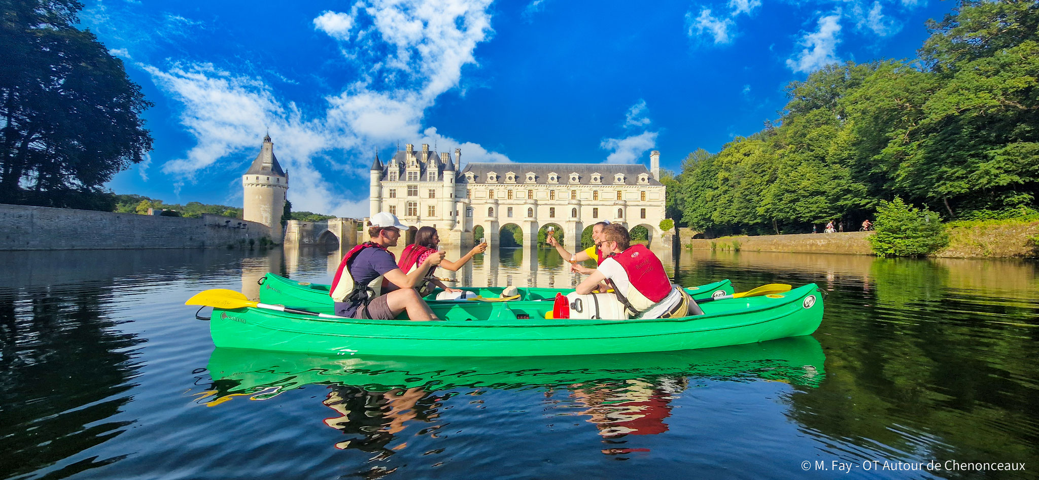 AVENTURE CANOE CHENONCEAUX LOIRE VALLEY TOURAINE Aventure Canoe