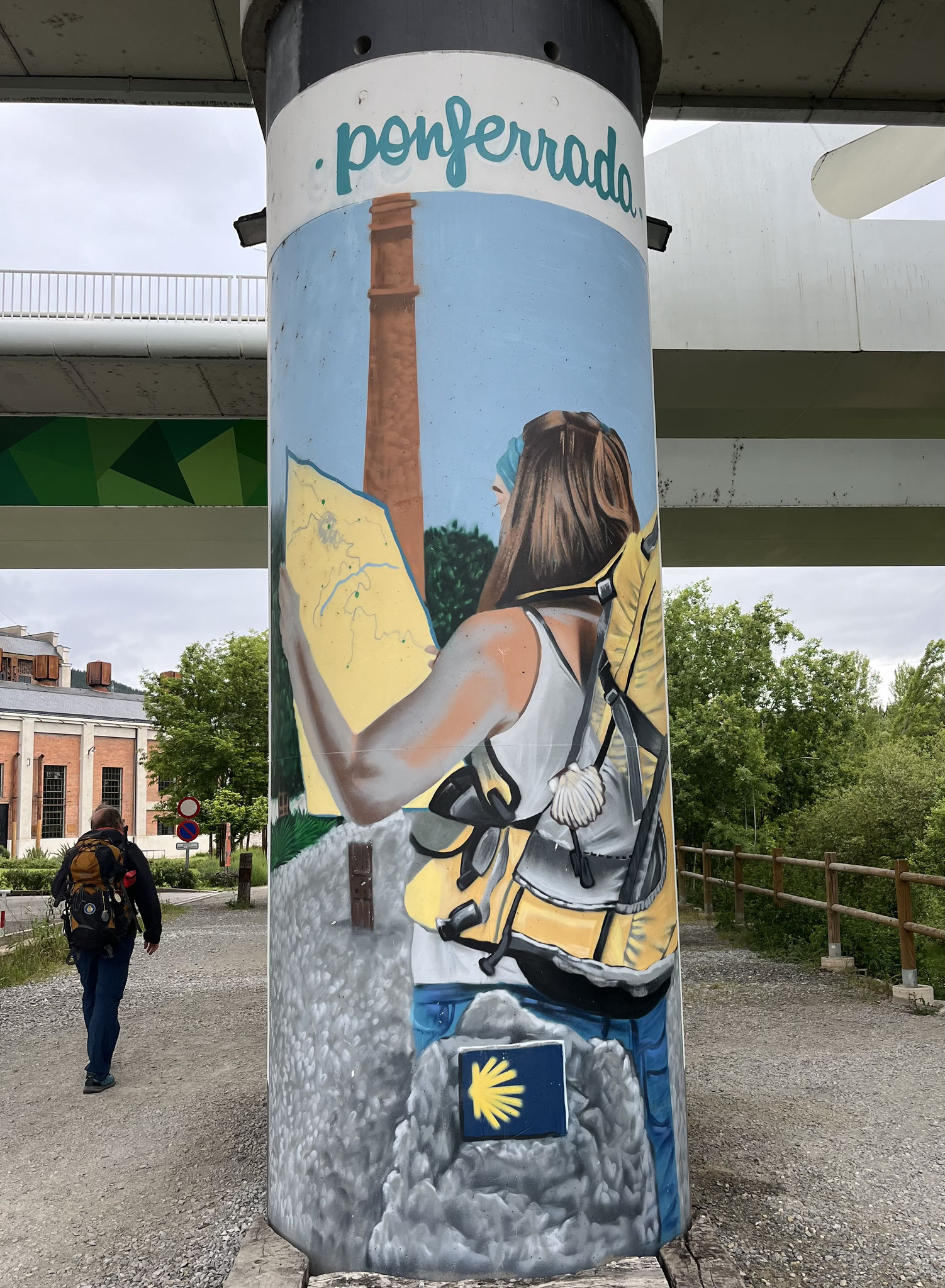 Am Stadtrand von Ponferrada