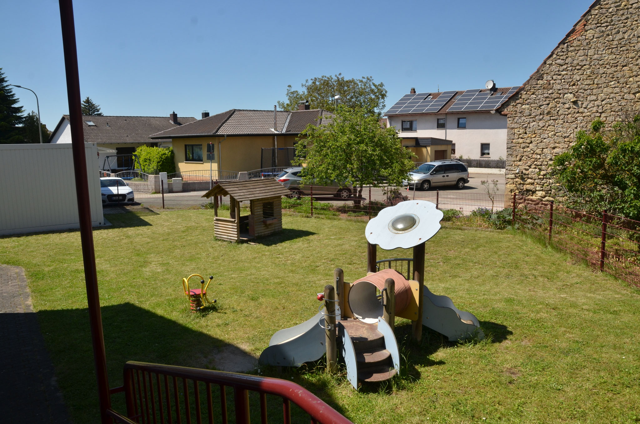 Kletterturm des Kleinkindbereichs