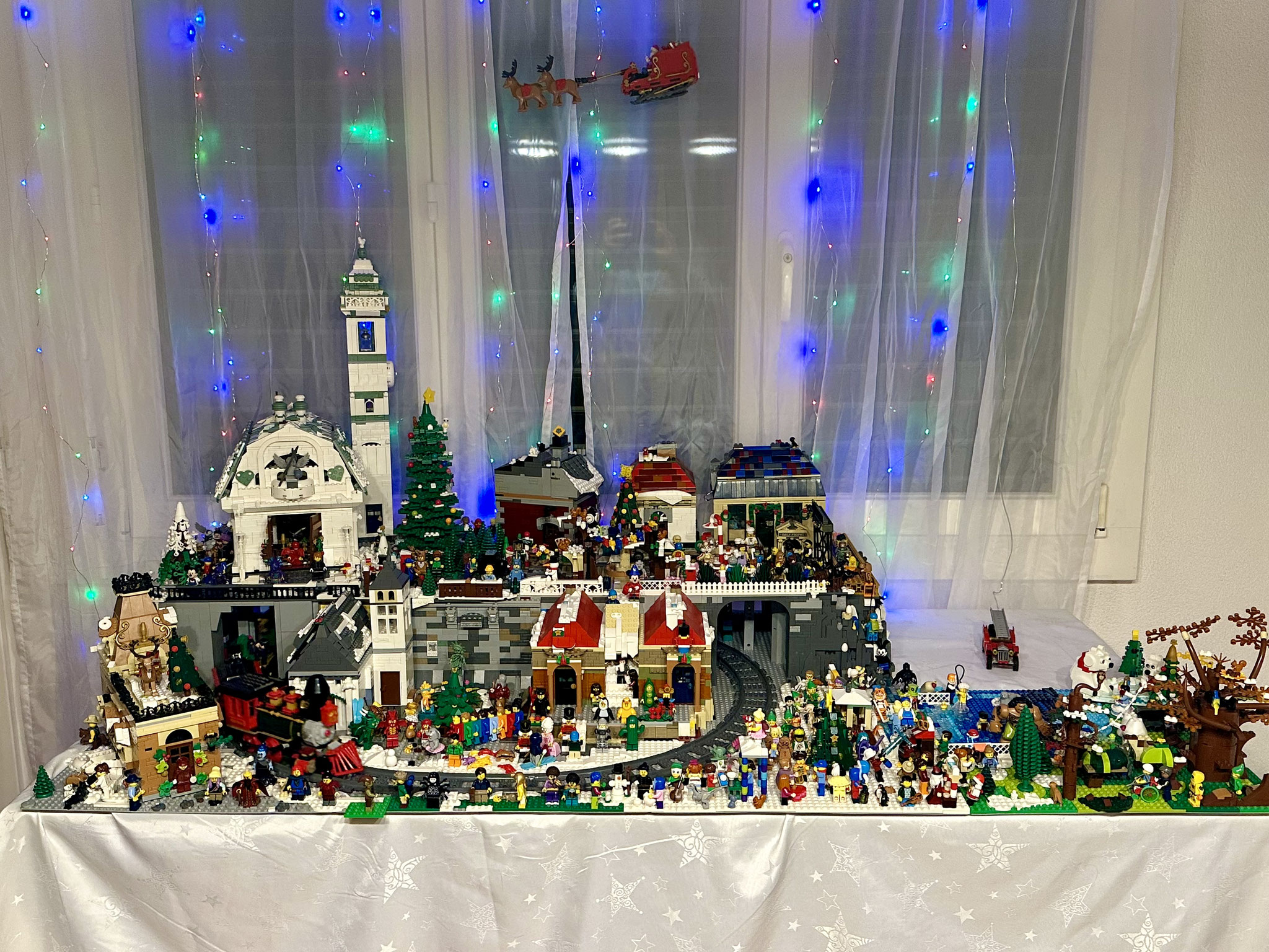 Weihnachtslandschaft von Yvonne und Leevi 2022