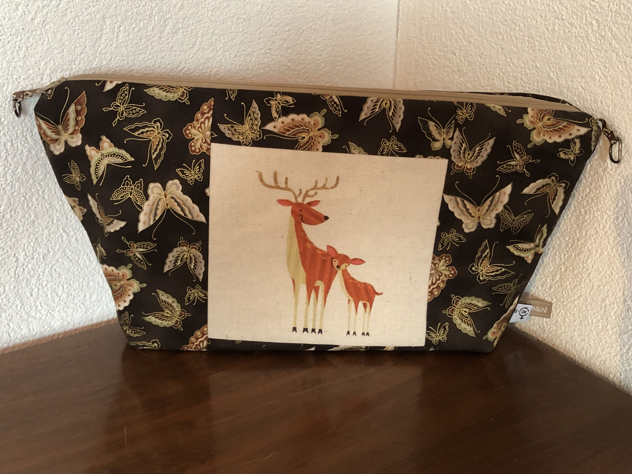 Hirsch mit Kalb, Schmetterlinge CHF 40.00