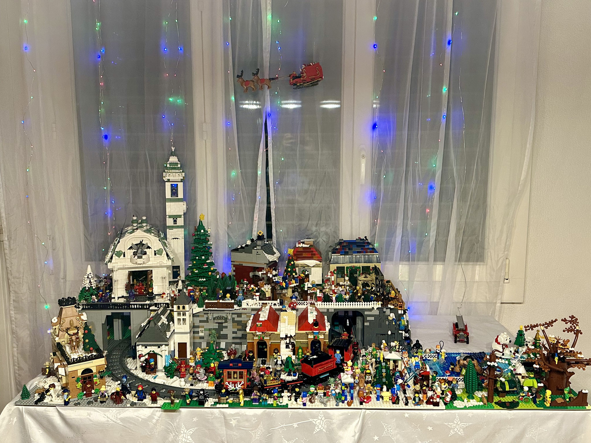 Weihnachtslandschaft von Yvonne und Leevi 2022