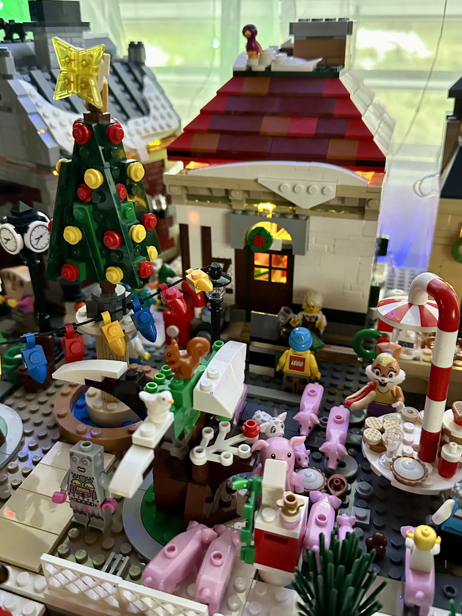Weihnachtslandschaft von Yvonne und Leevi 2022