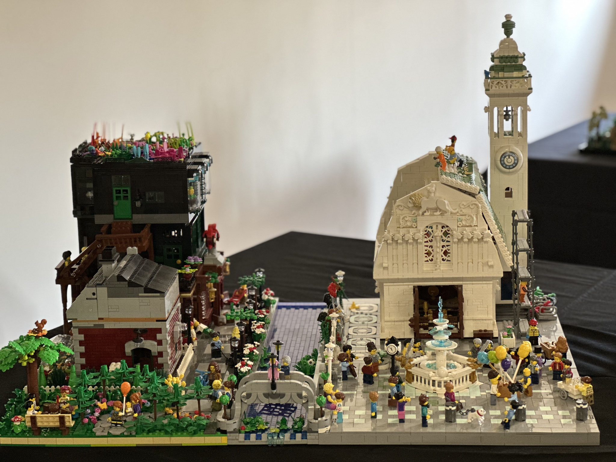 Ausstellungsmodell Brixpo 2025 Stadtleben von Yvonne